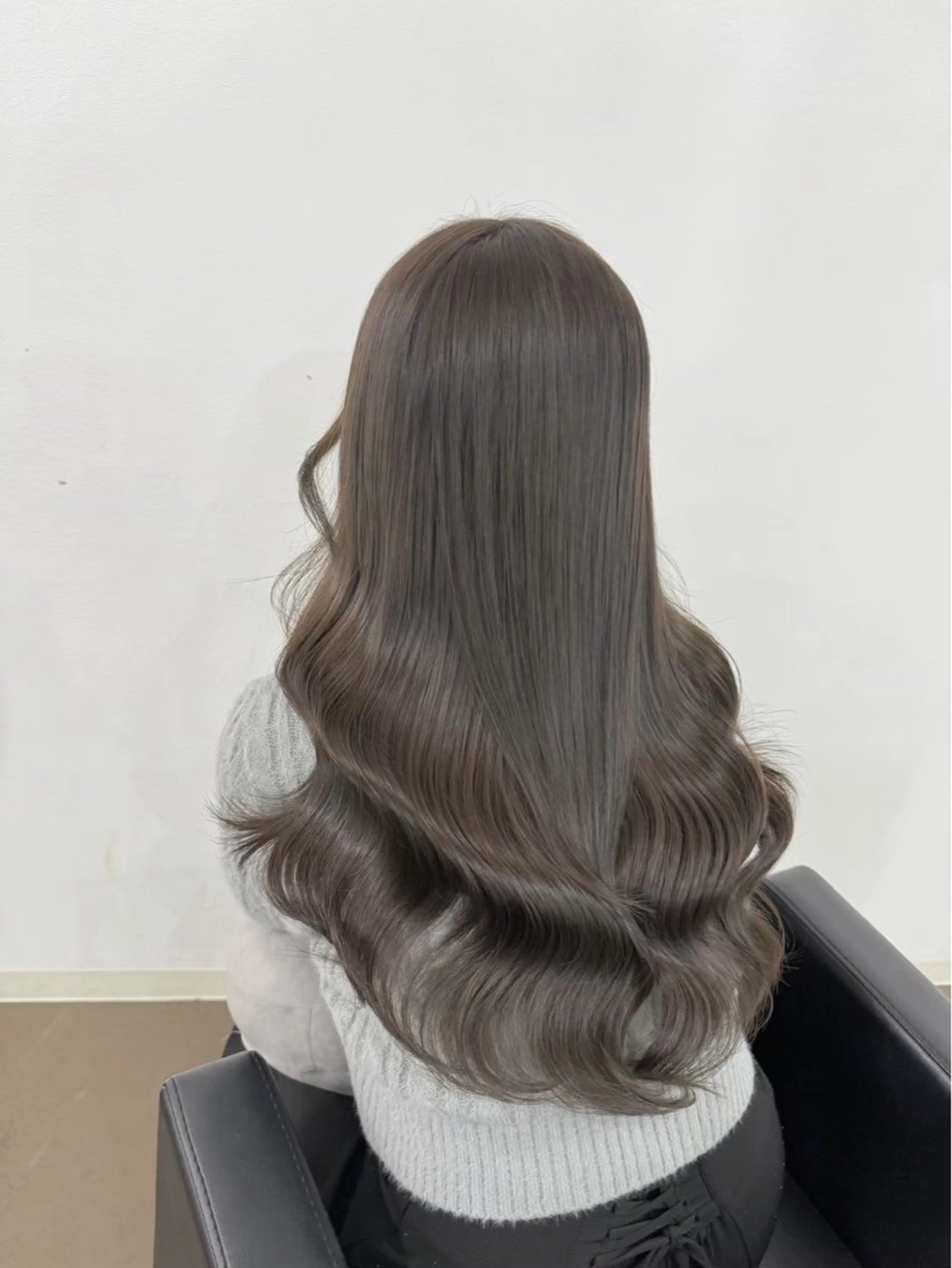 ロング ヘアカラー トリートメント しゅういち/赤み消し カラー特化のヘアスタイル