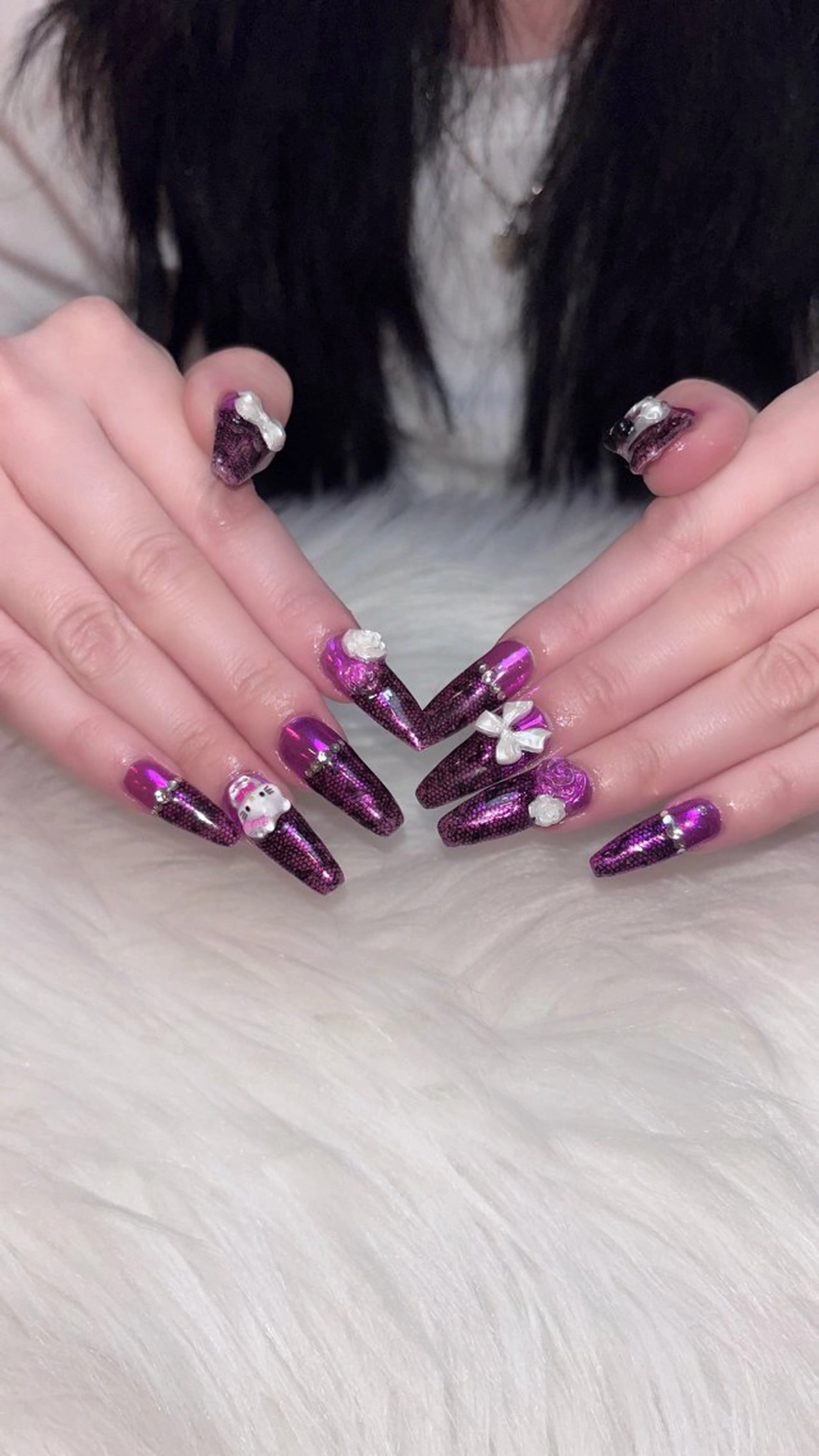 ネイル 名古屋ワンホンネイル 沙理亜のネイルデザイン