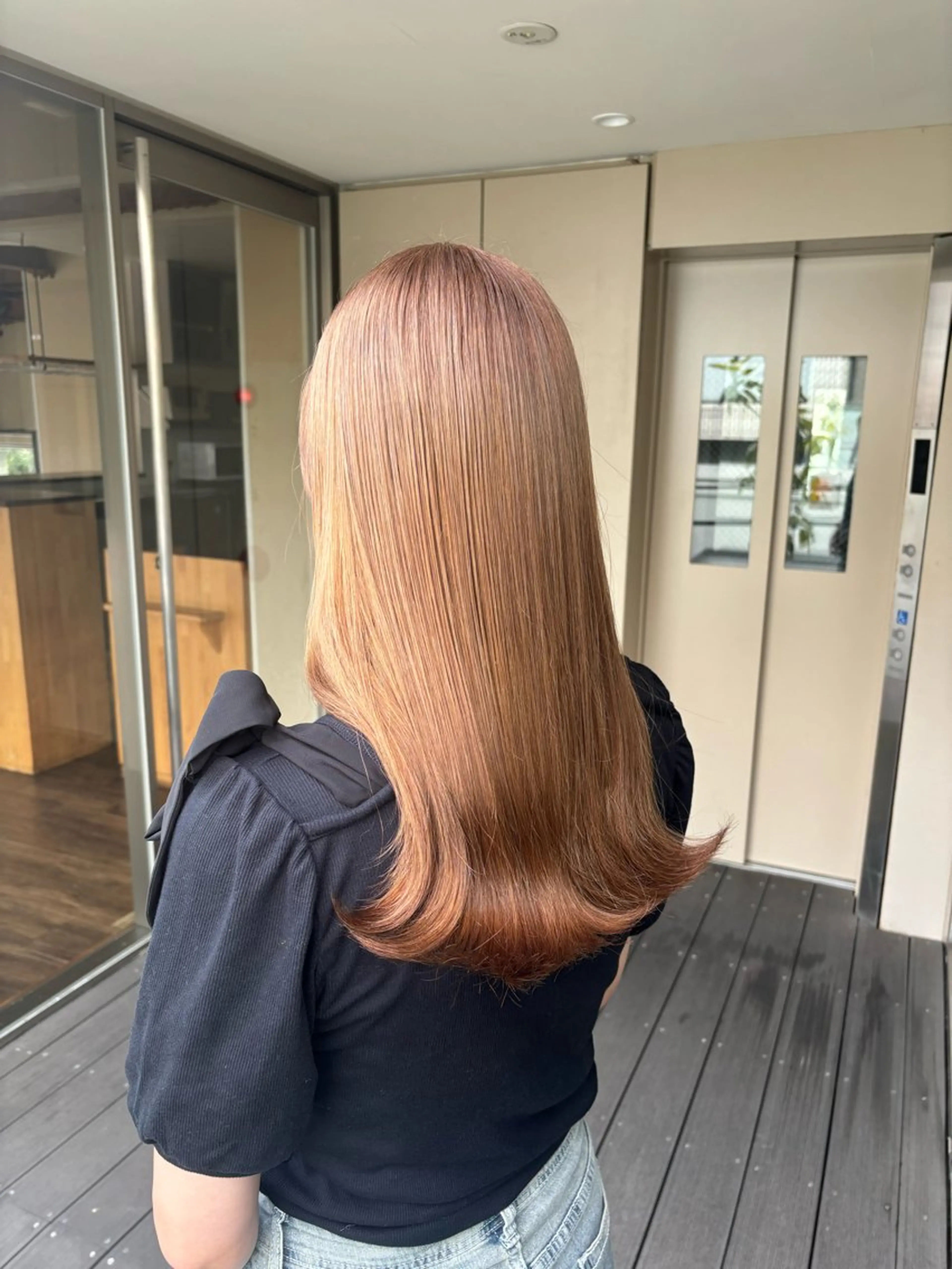 ロング カット ヘアカラー 【髪質改善🌿】木本 志歩のヘアスタイル