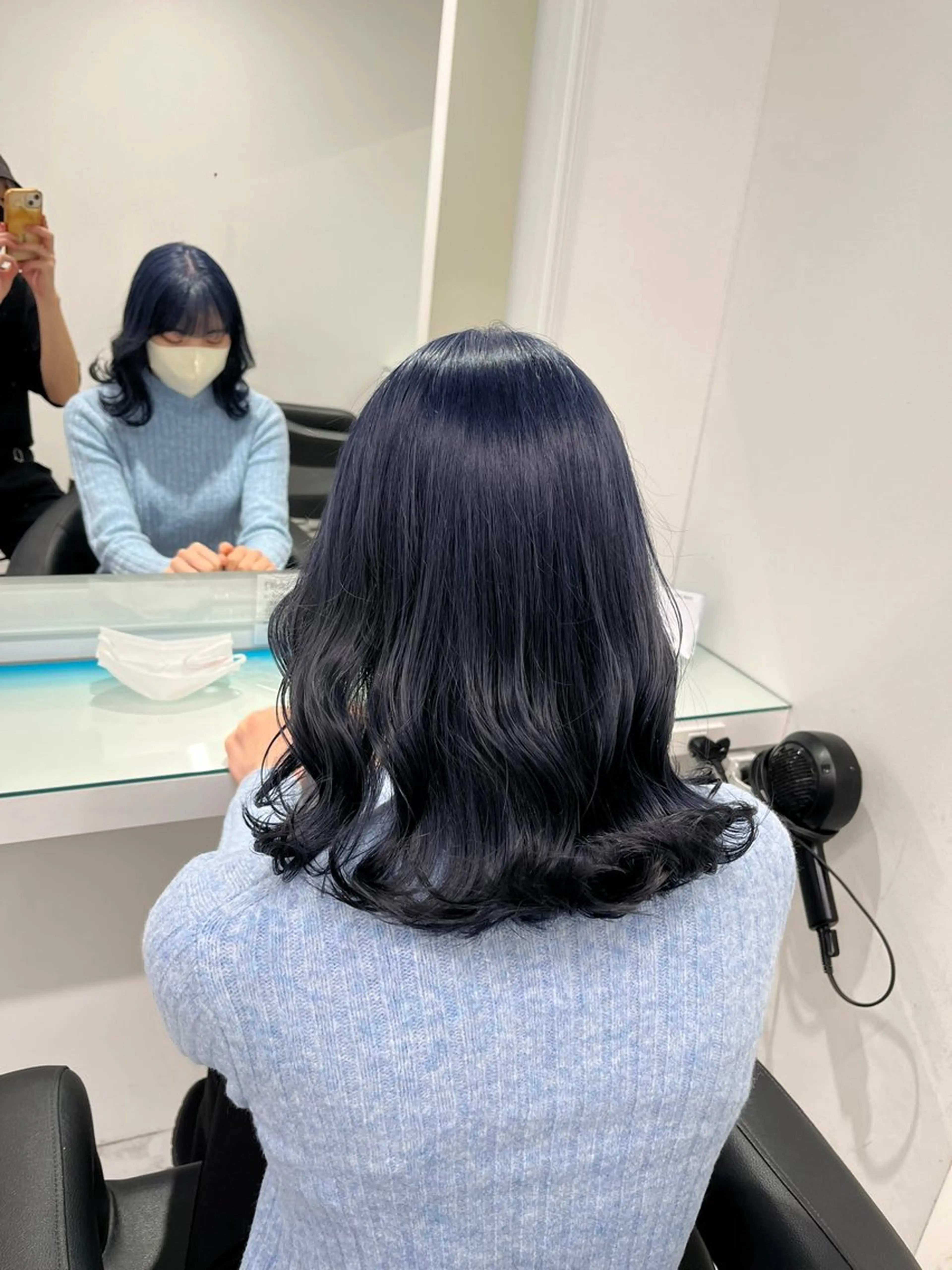 カラー カット ヘアカラー トリートメント ヘッドスパ ヘアセット ブリーチなし透明感 💗RYOTAのヘアスタイル