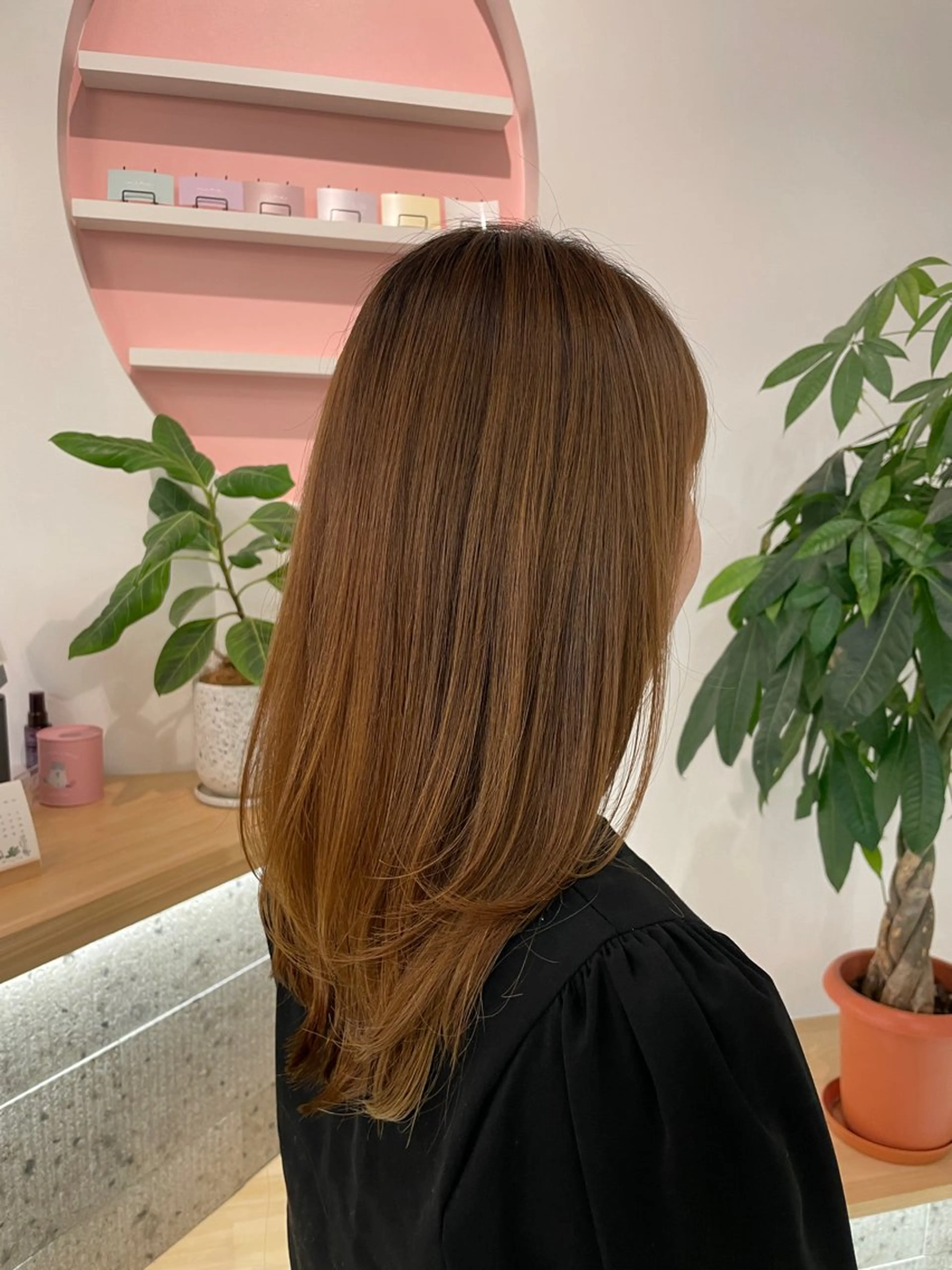 セミロング レイヤーカット Haruka /大宮美容室のヘアスタイル