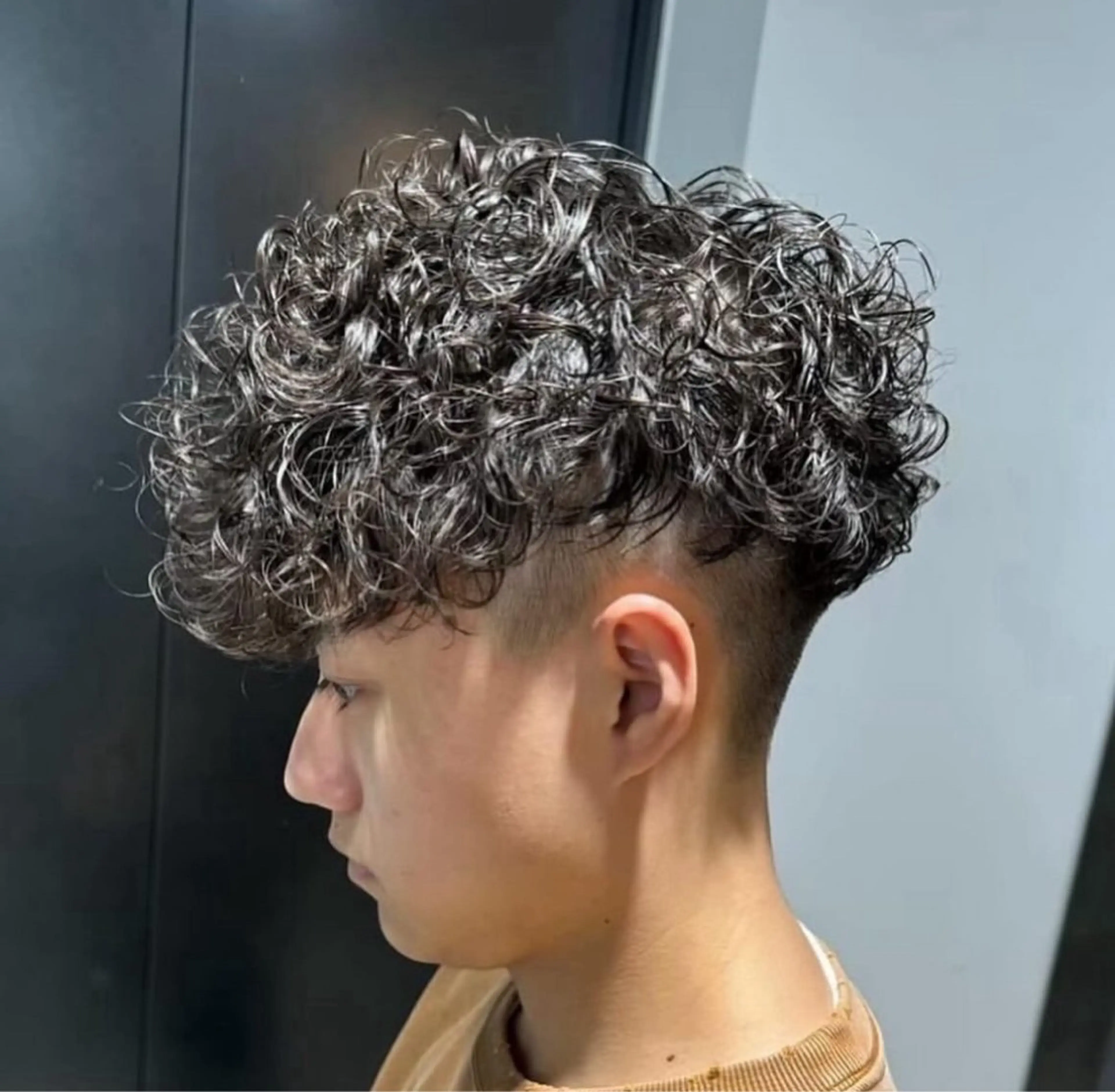 ショート パーマ メンズ 🖤Ayumi🖤 メンズ特化❤️‍🔥のヘアスタイル