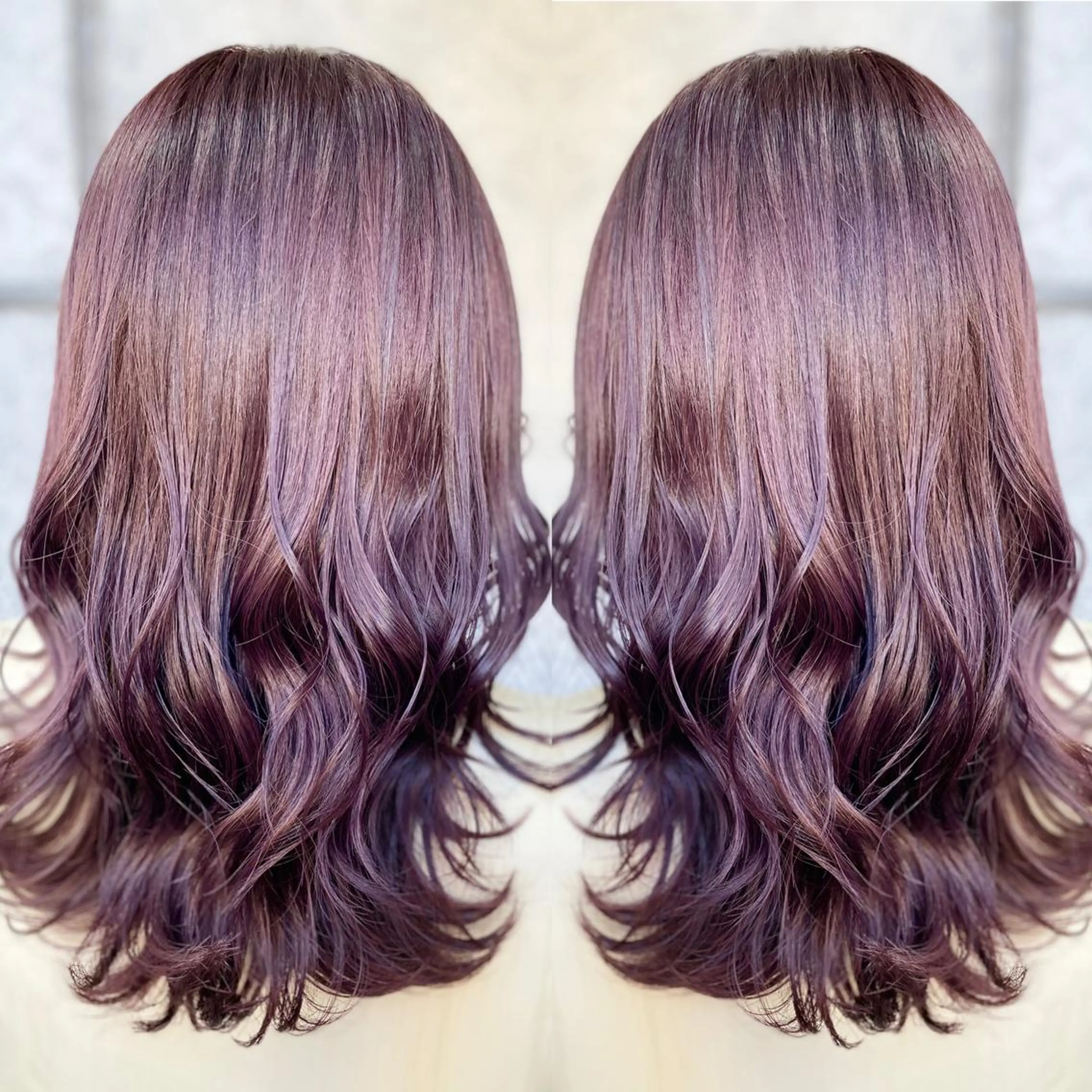 ミディアム カラー パーマ ヘアアレンジ アッシュ バレイヤージュ ベージュカラー ブリーチ 透明感カラー ヘアカラー トリートメント 👑指名率No.1 👑坂口飛翔のヘアスタイル