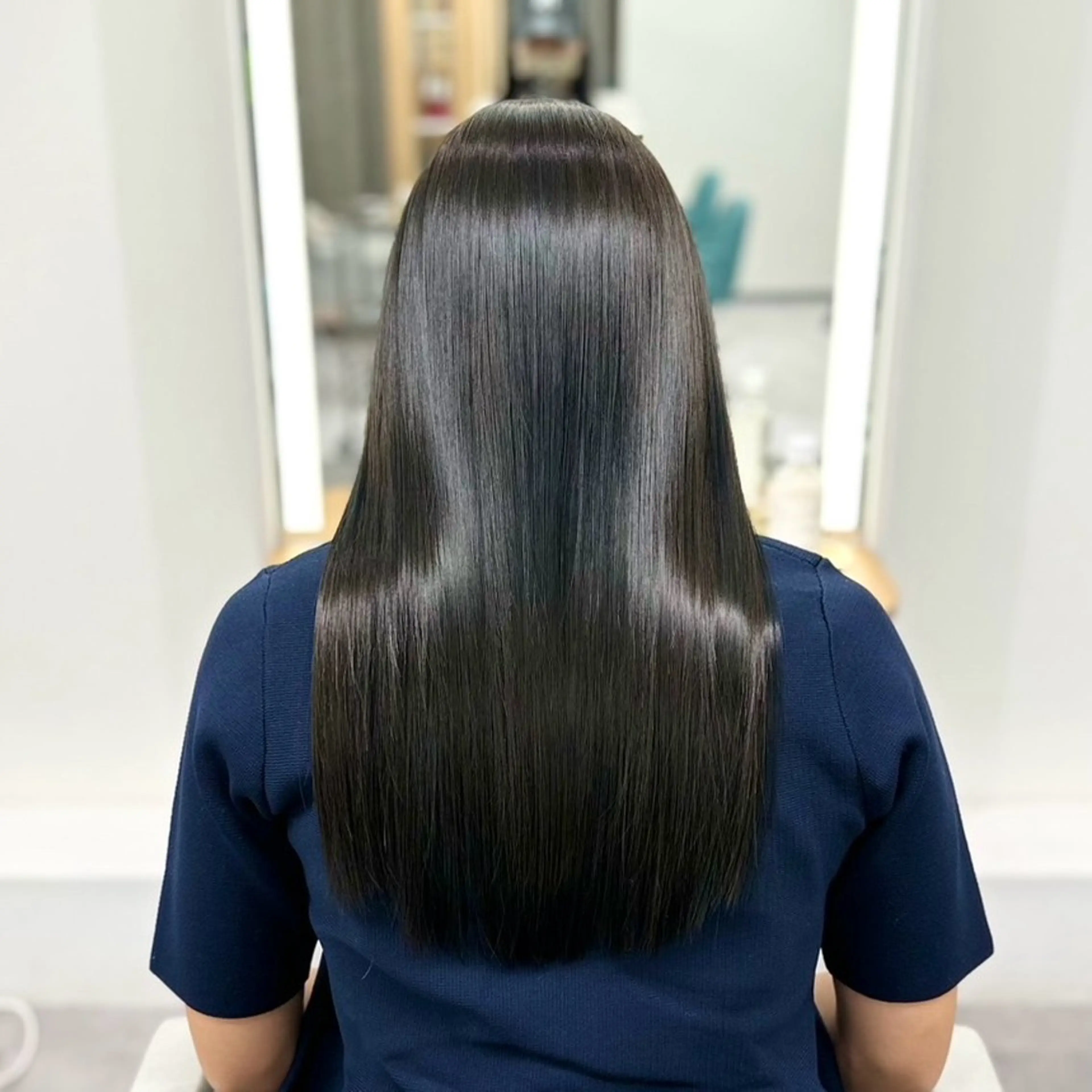 ロング 縮毛矯正 Elsa / yuina💎🫧のヘアスタイル