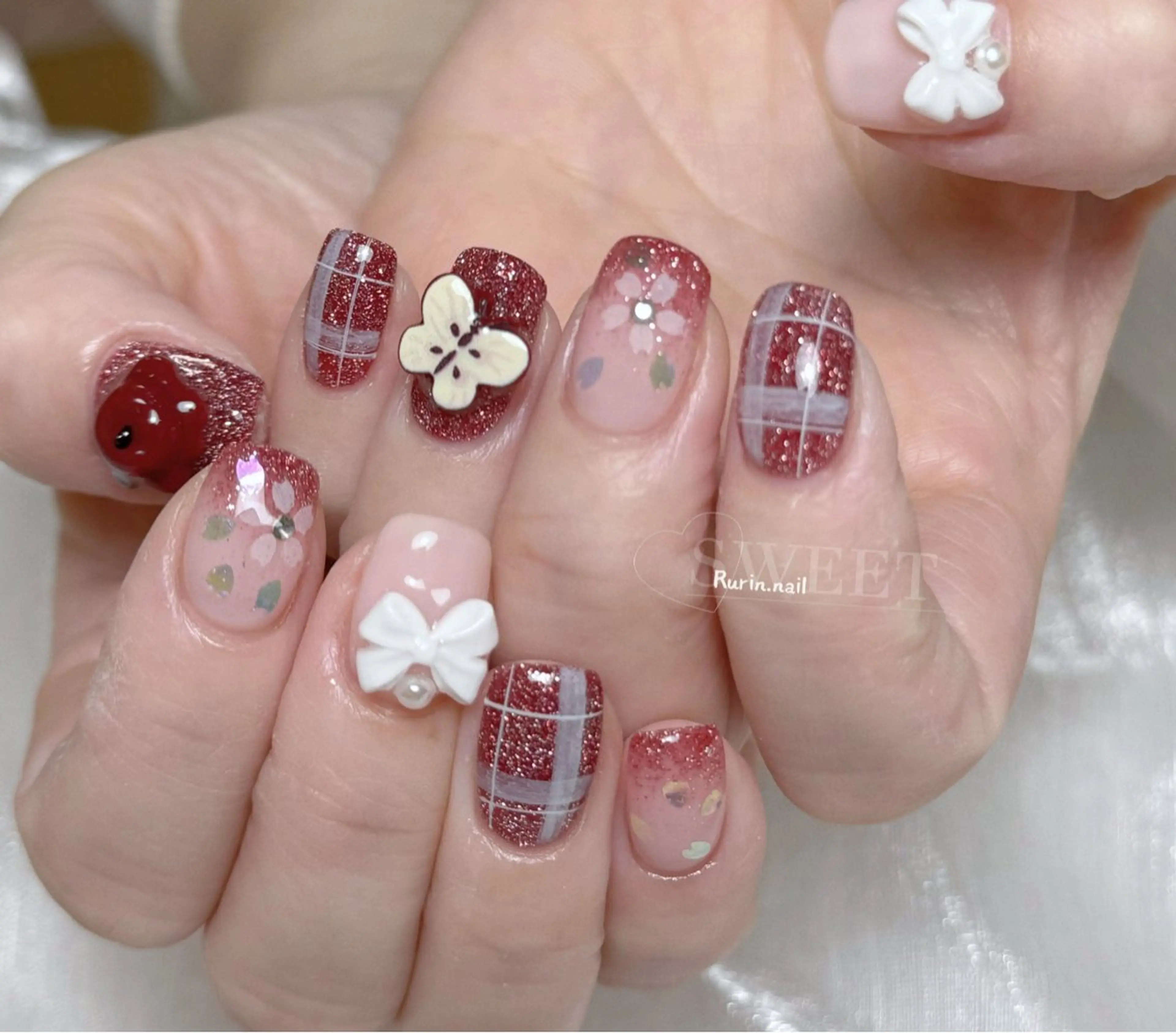 ネイル ハンドネイル ルリン サロン💅のネイルデザイン
