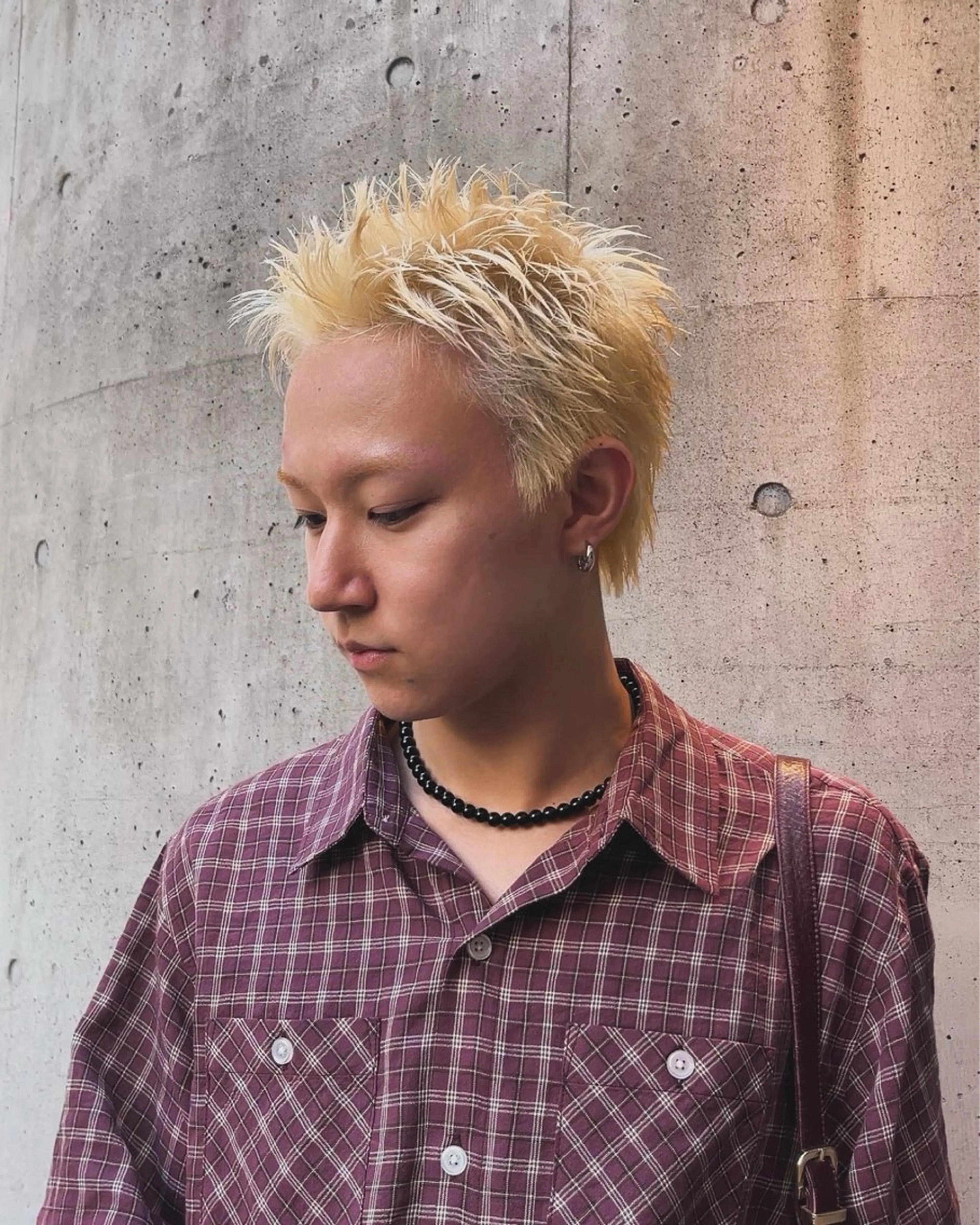 ショート カラー メンズ スパイキーショート ショートヘア 森長 マコトのヘアスタイル