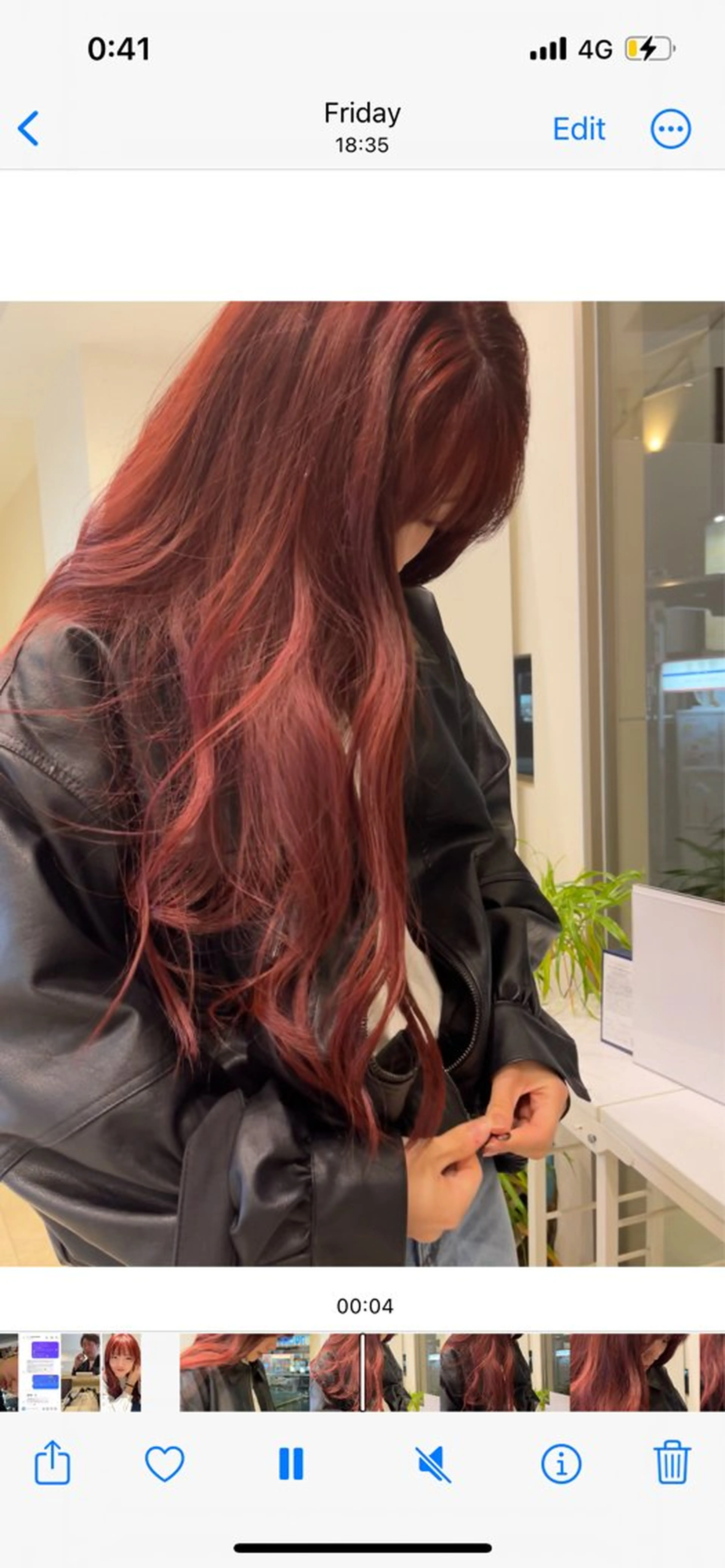 ロング カラー RIO 福岡美容師のヘアスタイル