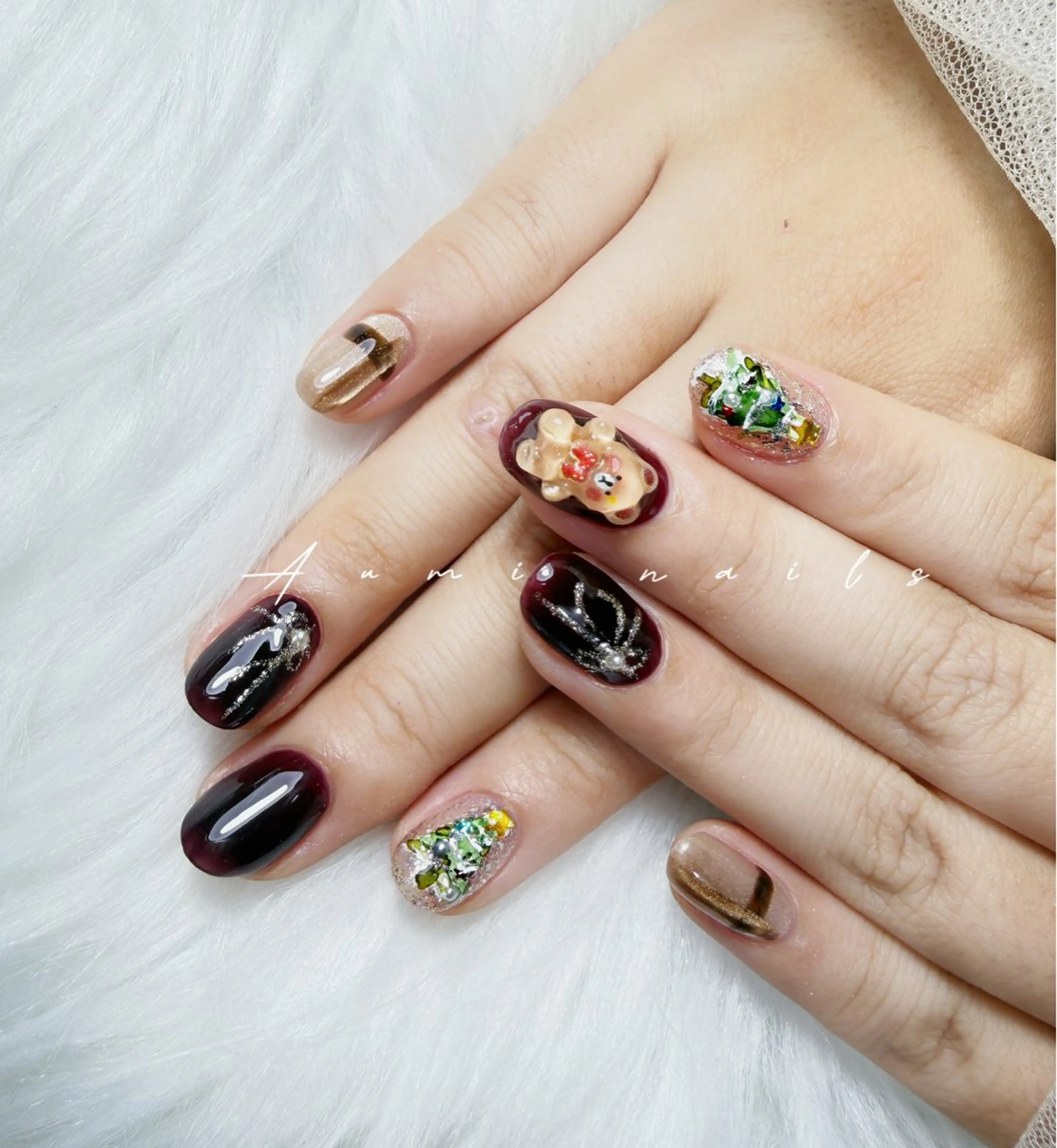 ネイル YUMI ニュアンスnailsのネイルデザイン