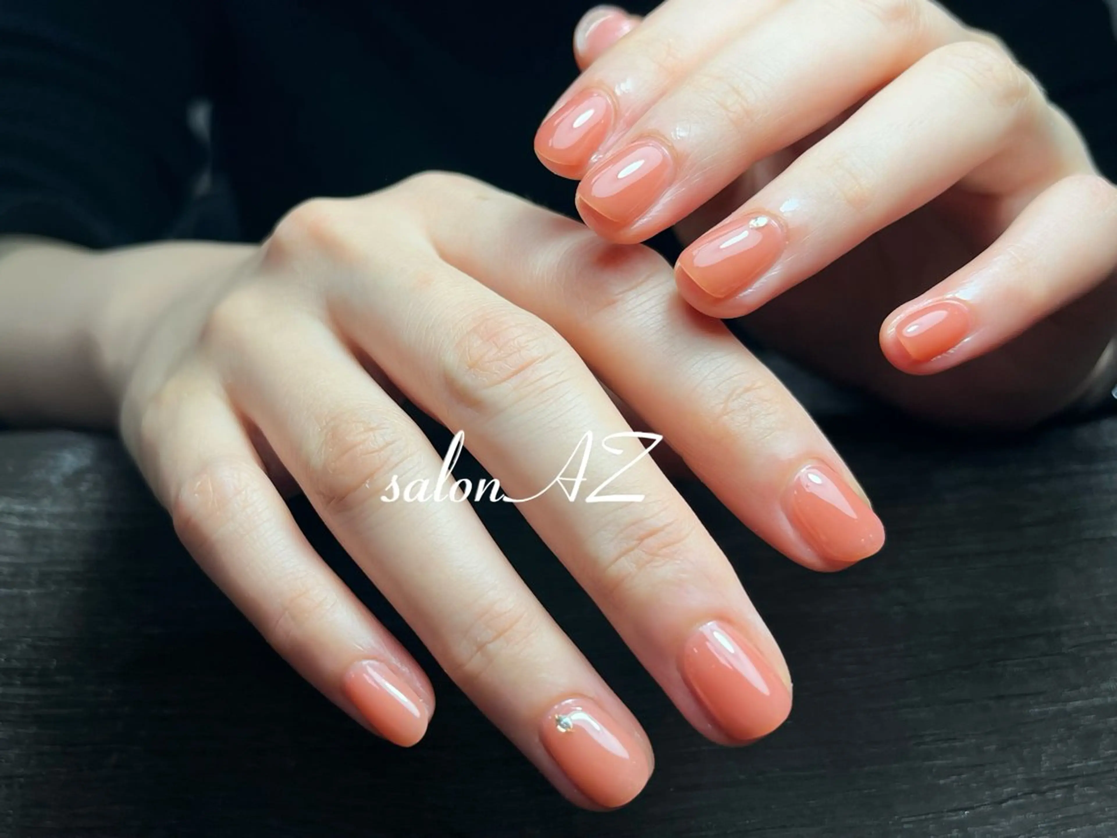 ネイル ストーンネイル ハンドネイル salon AZのネイルデザイン