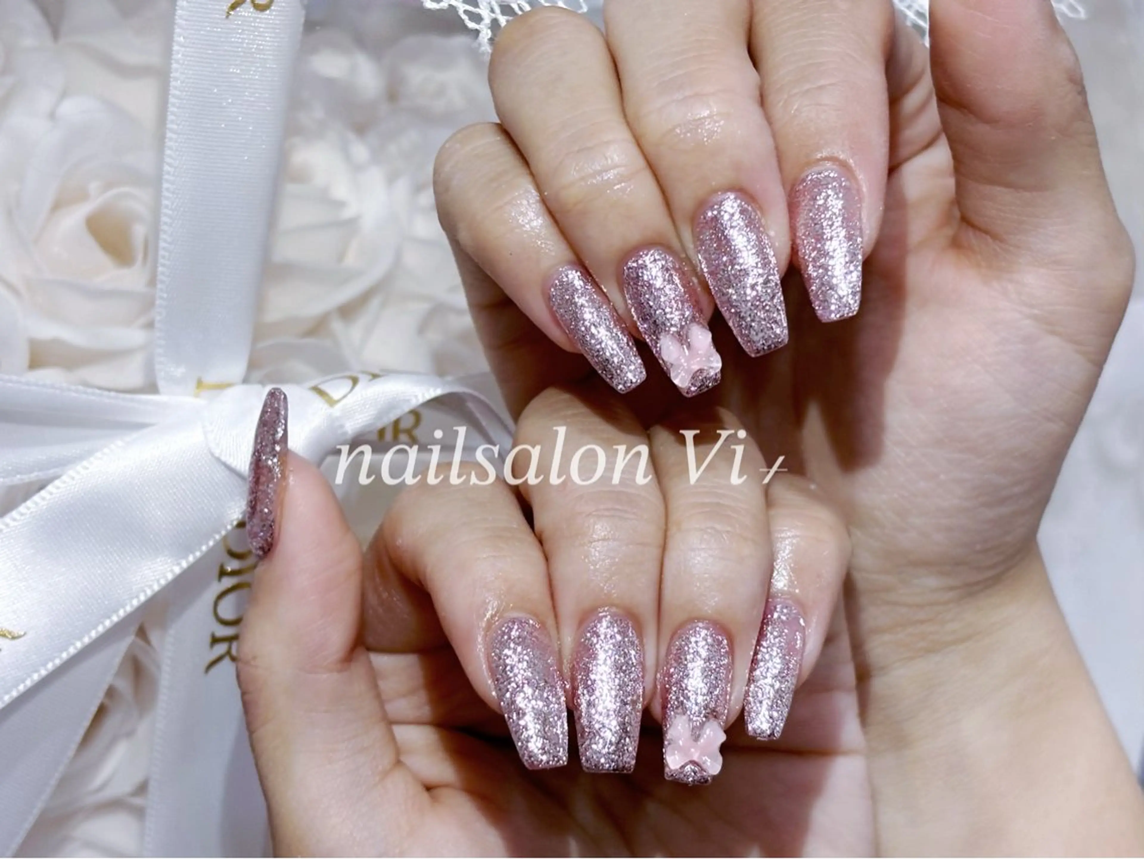 ネイル ハンドネイル Nailsalon Vi+ももか🩷のネイルデザイン