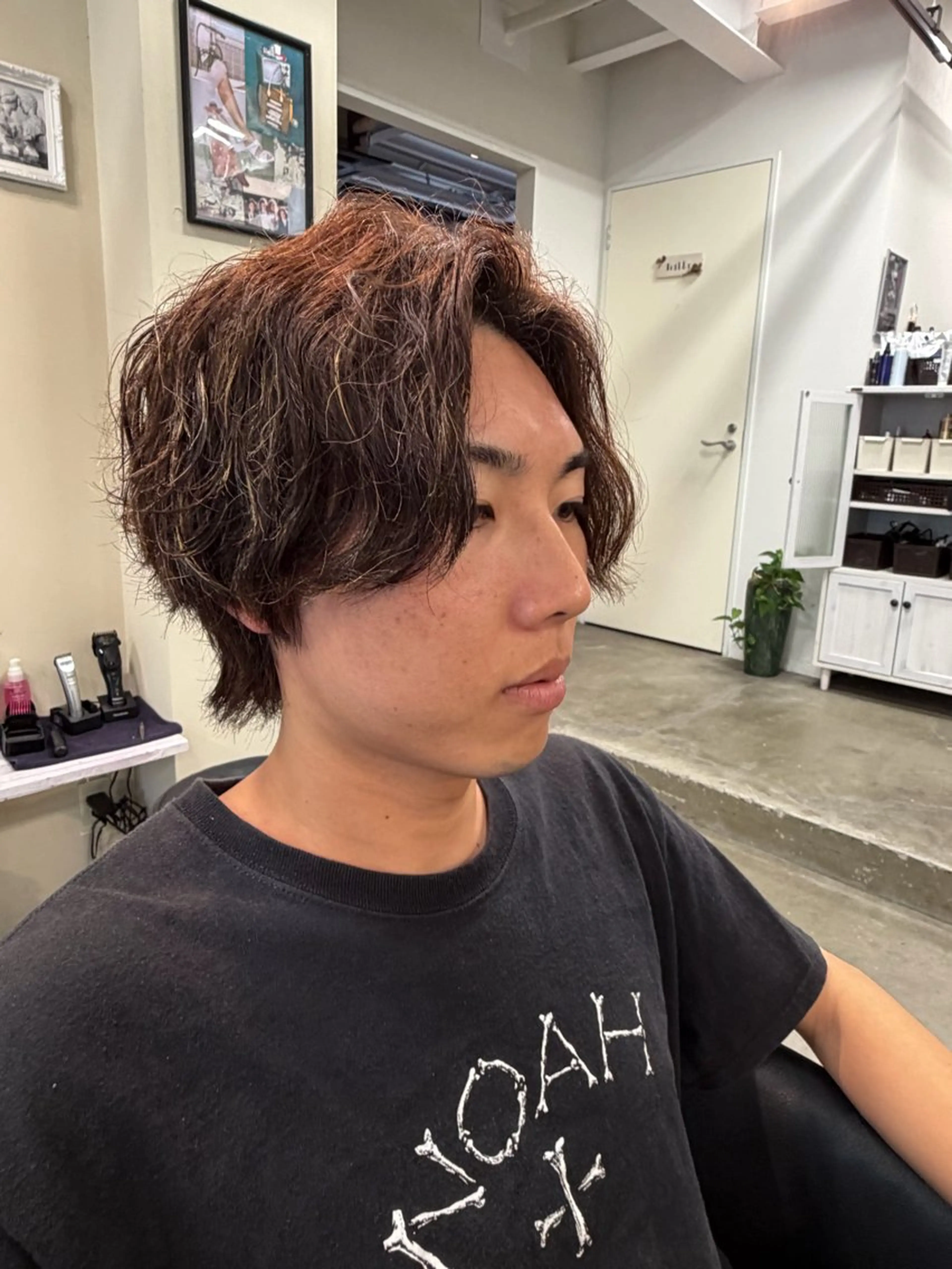 パーマ メンズ メンズハイライト 雅貴/寄り添い提案✨ 似合わせ✨のヘアスタイル