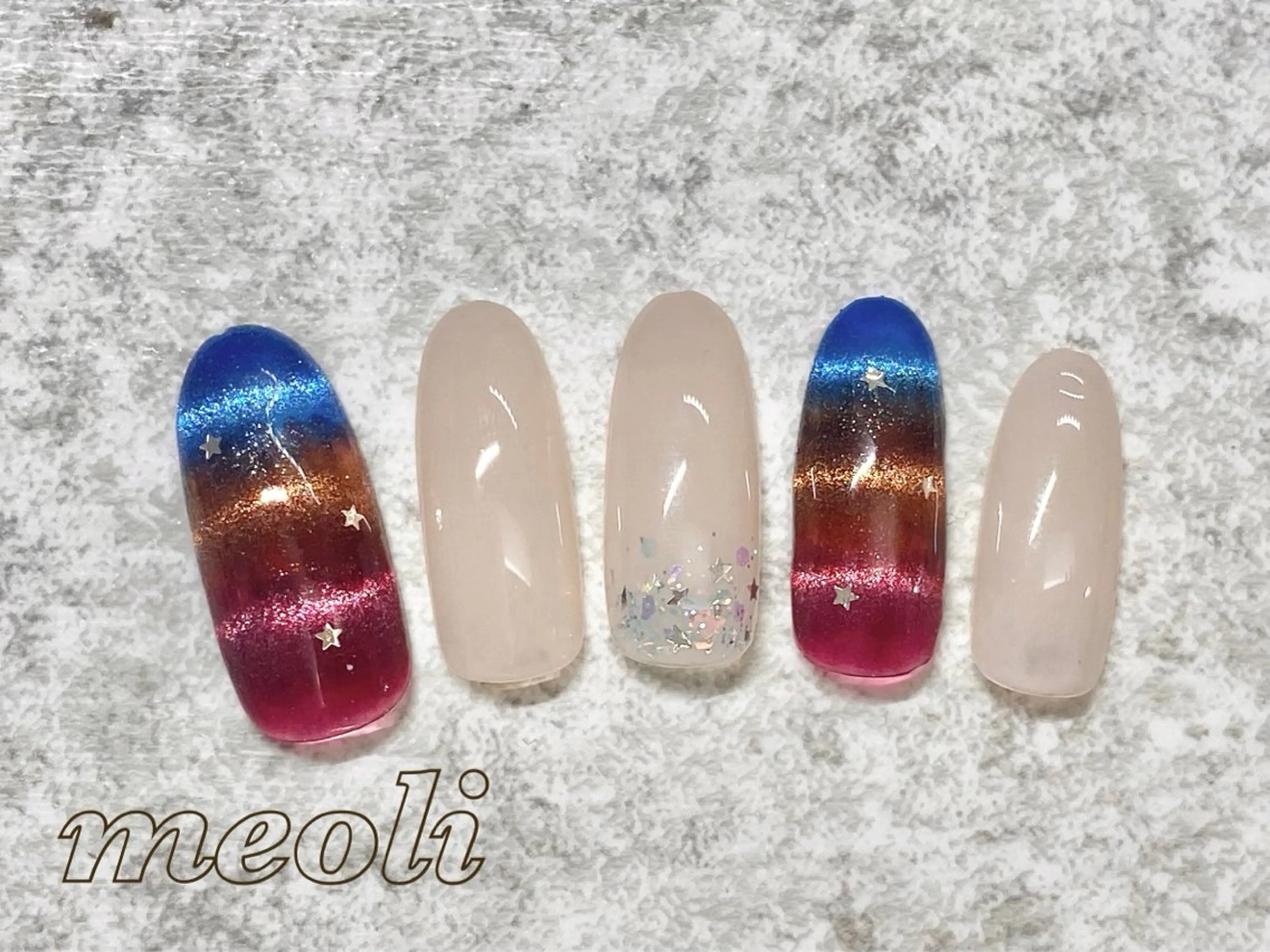ネイル ハンドネイル nail salon meoli メグのネイルデザイン