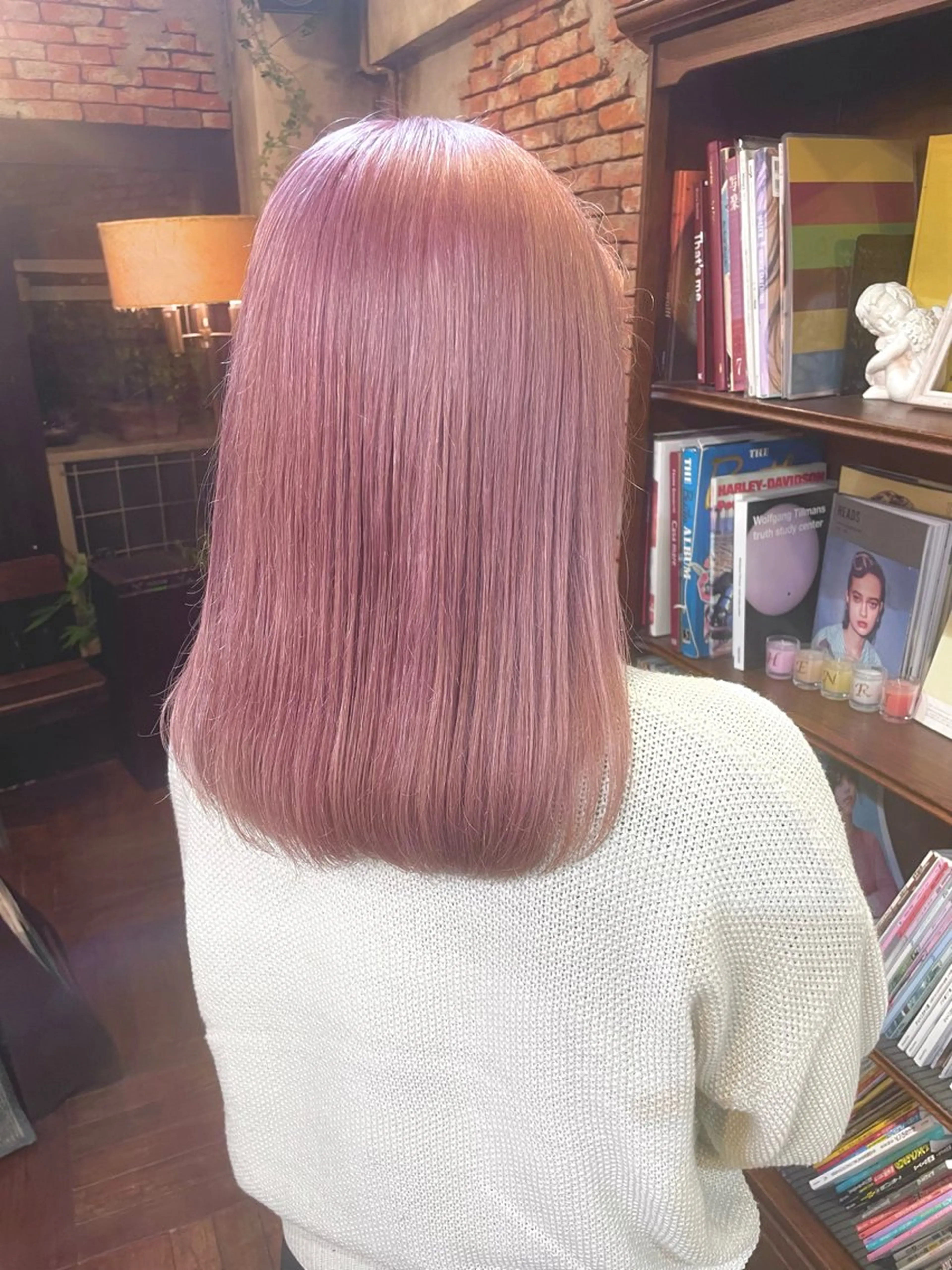 セミロング カラー 《原宿》暖色カラー kokoaのヘアスタイル