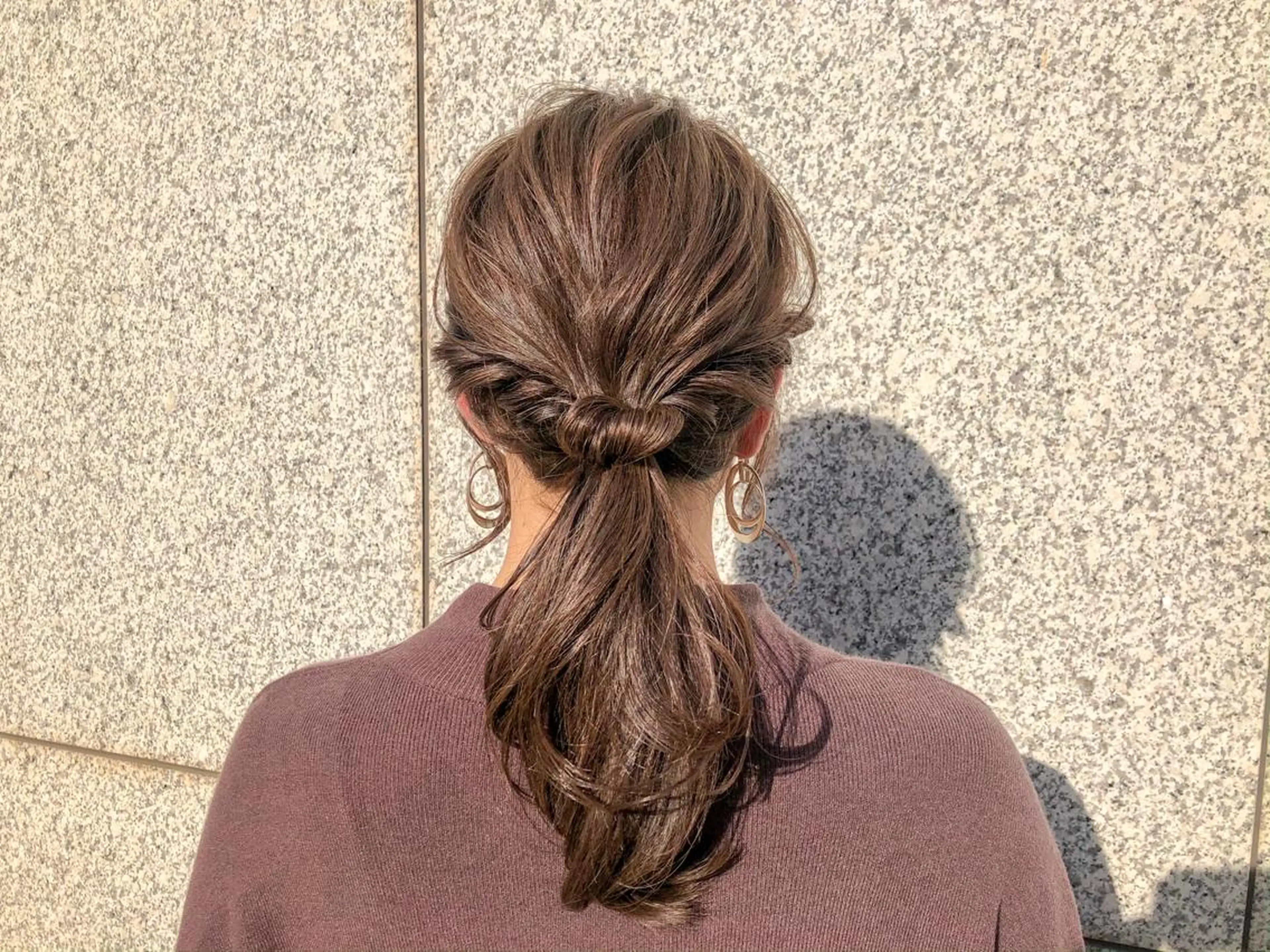 セミロング カラー ベージュカラー 尾籠 美幸 (オゴモリ ミユキ)のヘアスタイル