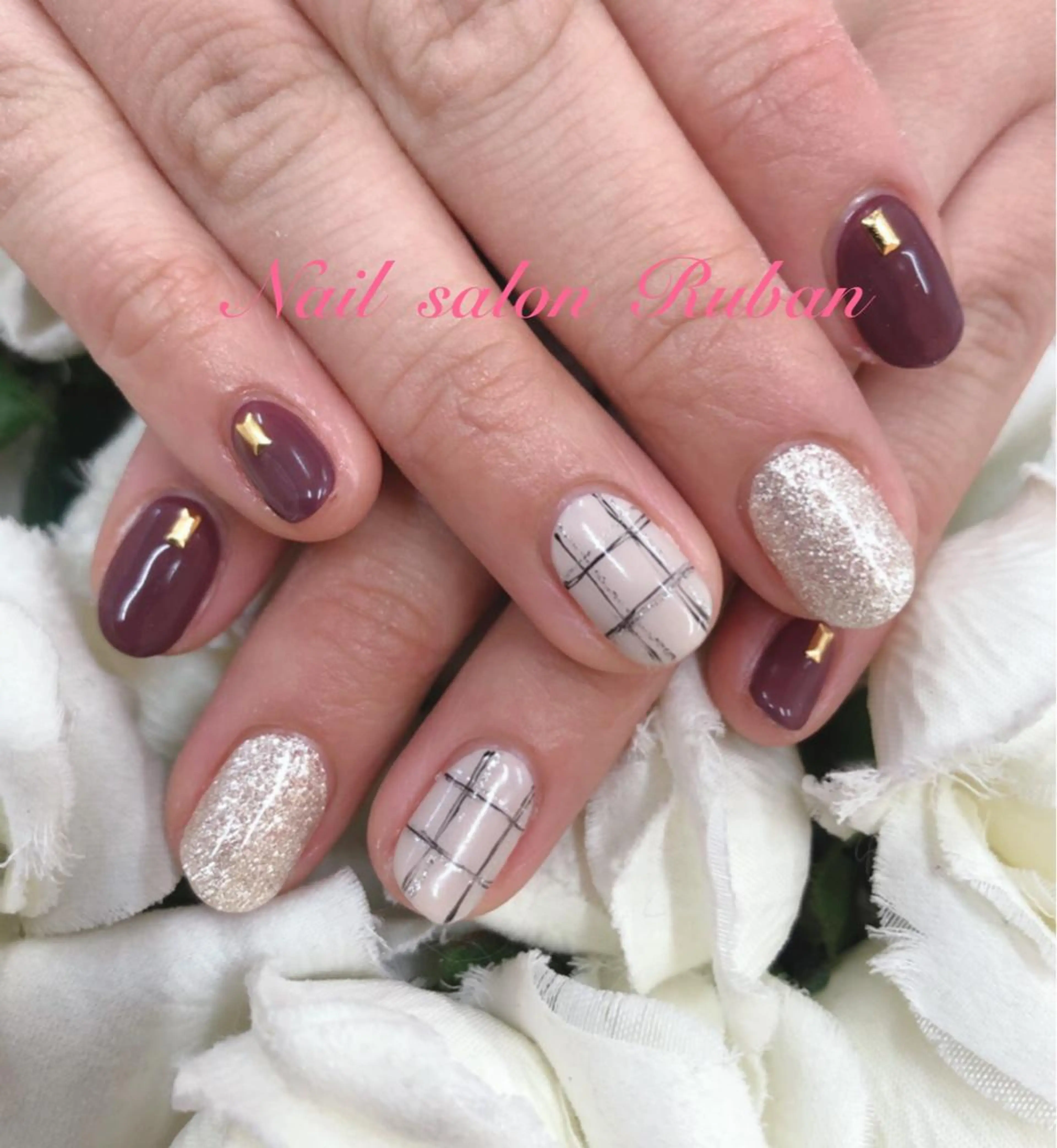 ネイル Nail salon Rubanのネイルデザイン