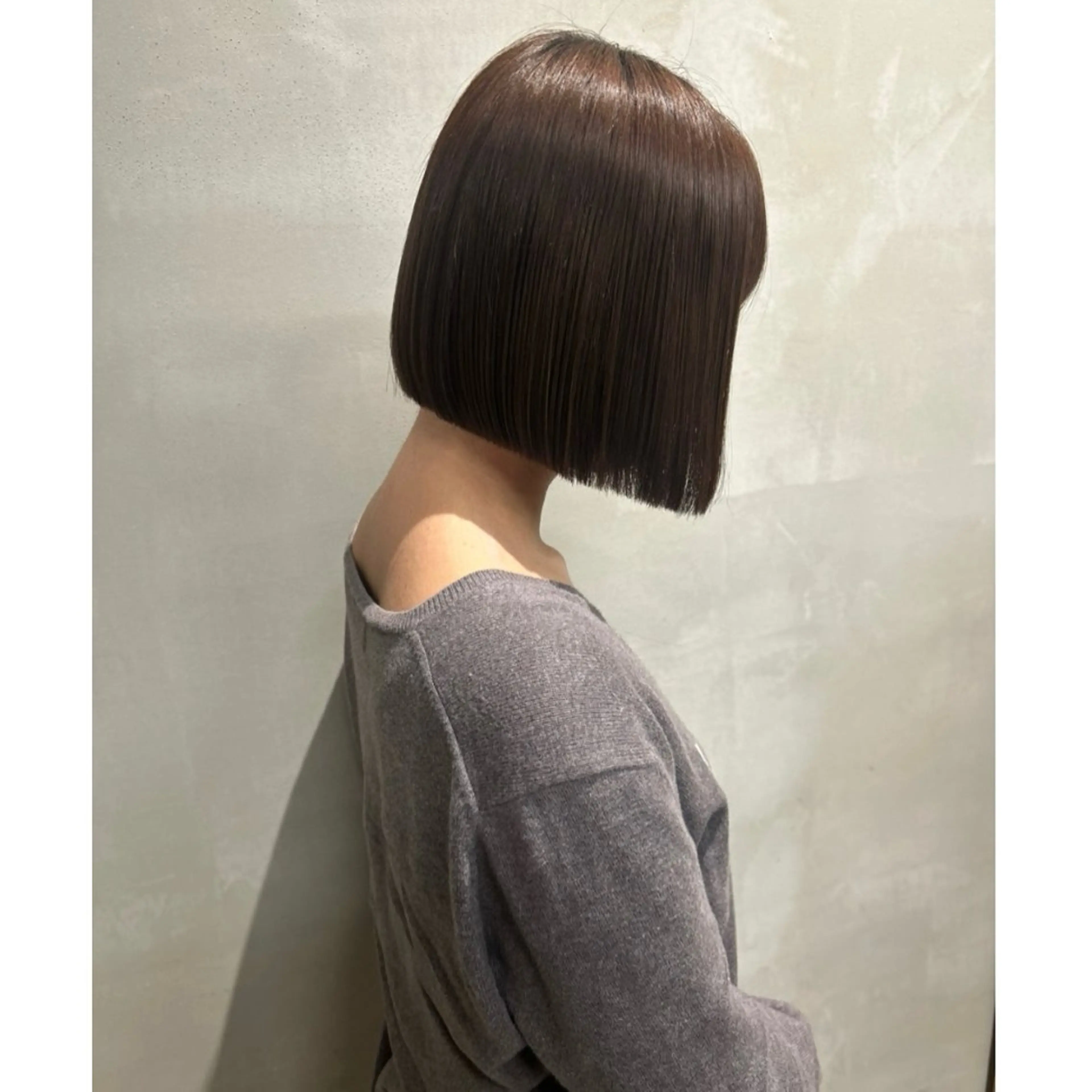 カエデ🐬 カットカラーモデルのヘアスタイル