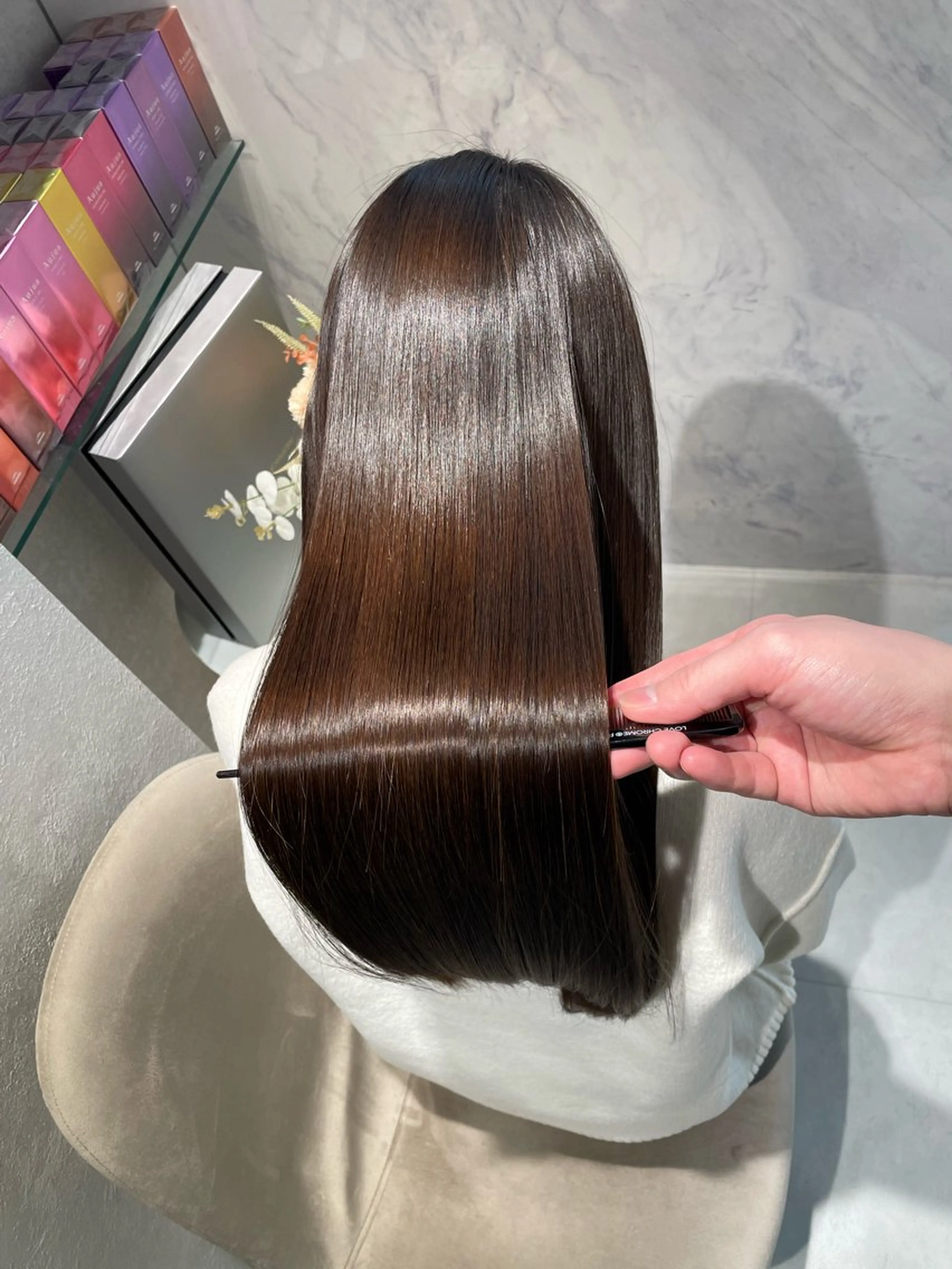 ロング カラー 髪質改善 トリートメント 「似合わせ/髪質改善 《ワタル》」のヘアスタイル