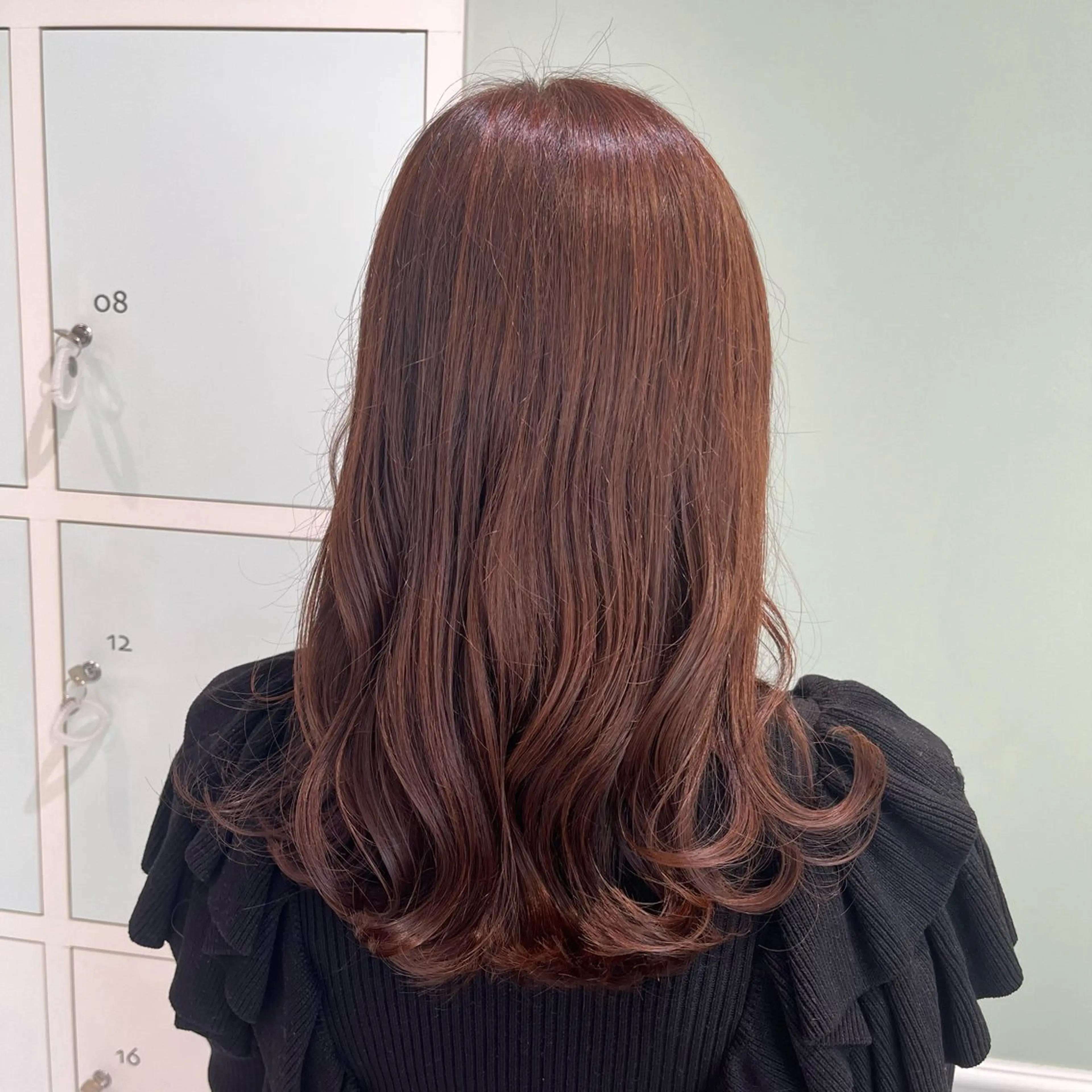 セミロング 長井 麻帆のヘアスタイル