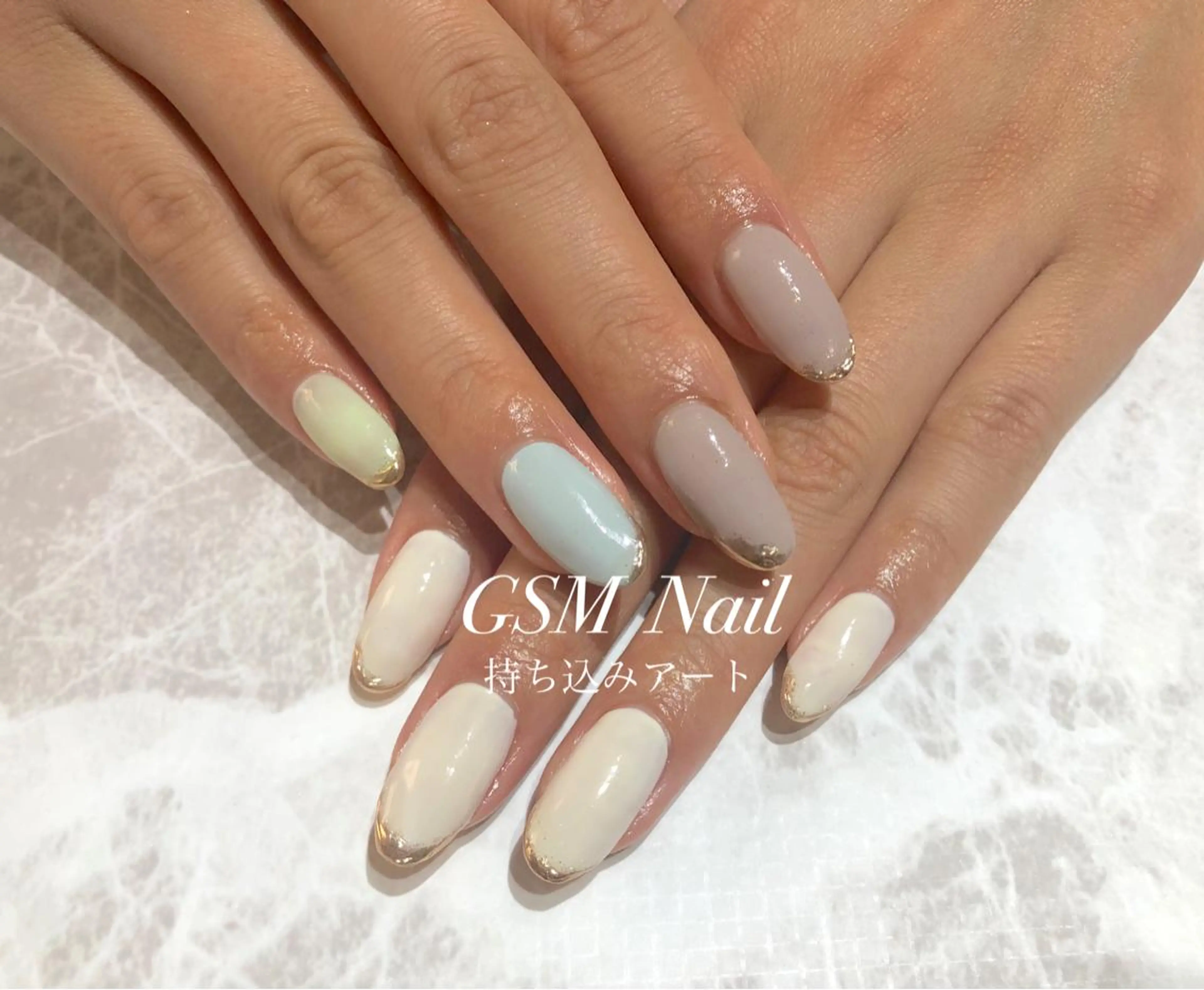 ネイル ハンドネイル nail salon GSMのネイルデザイン