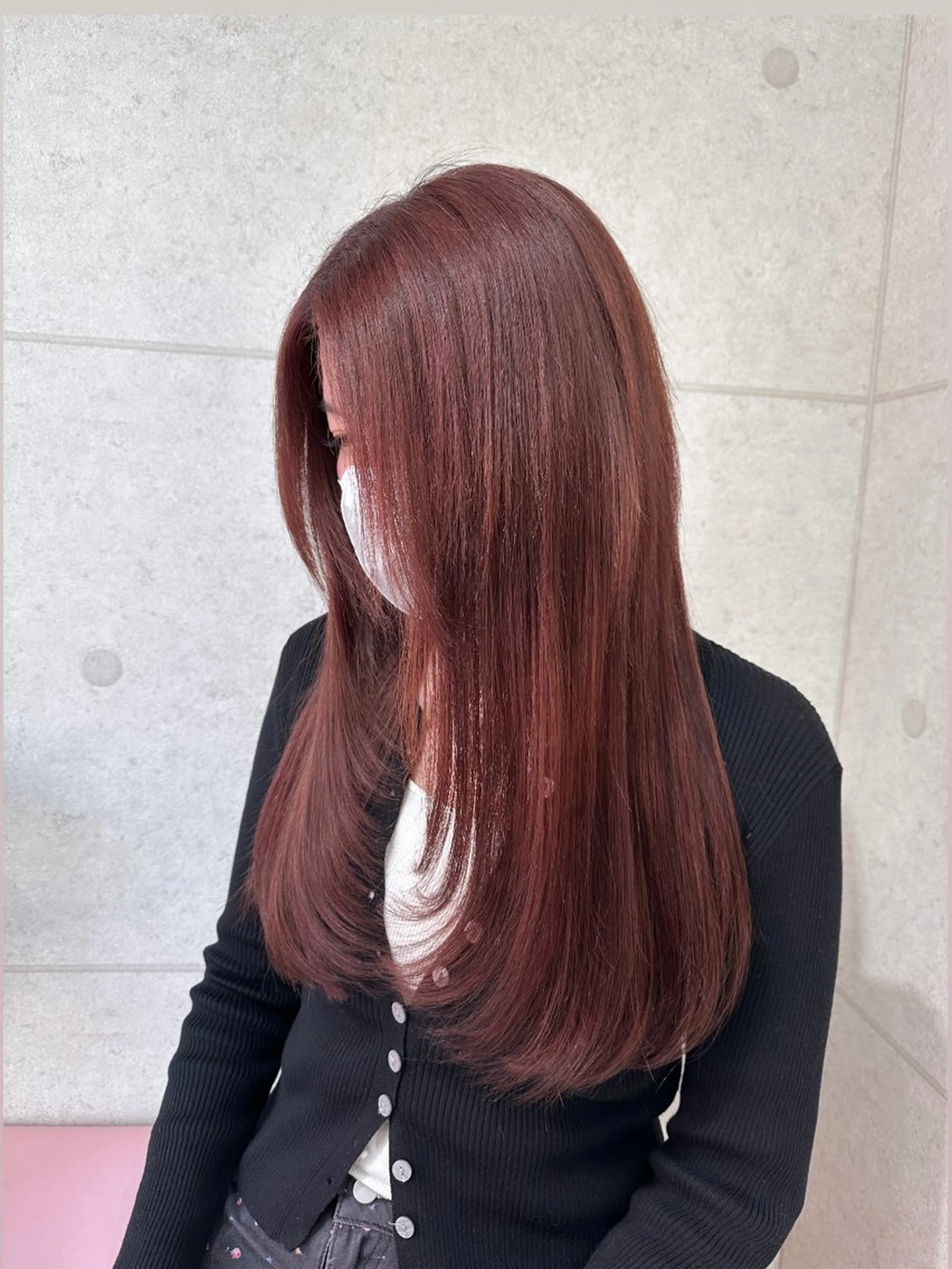 ロング カラー レイヤーカット ヘアカラー トリートメント PSY【サイ】池袋 KYOKAのヘアスタイル