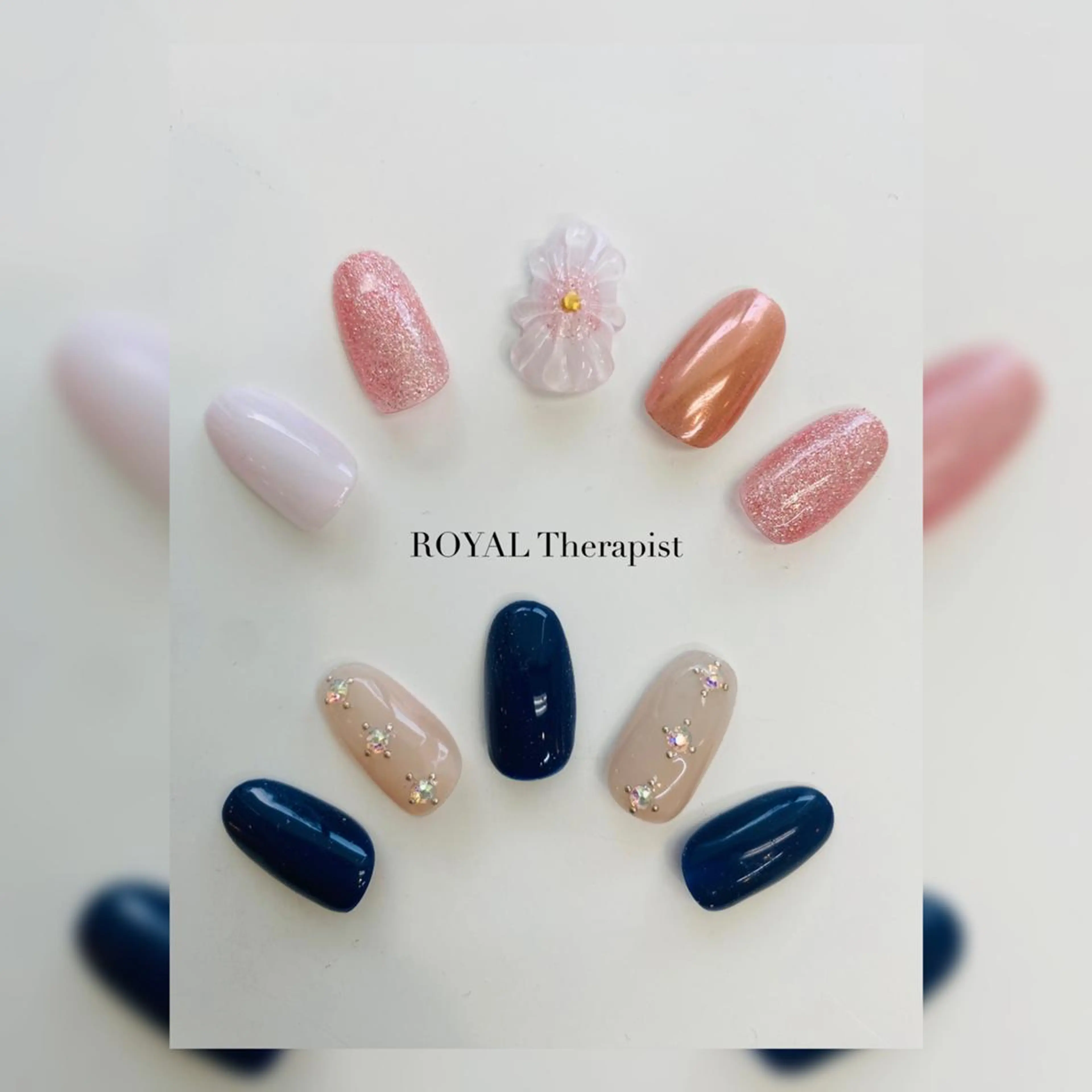 ネイル 【尾下】 ロイヤル•セラピストのネイルデザイン