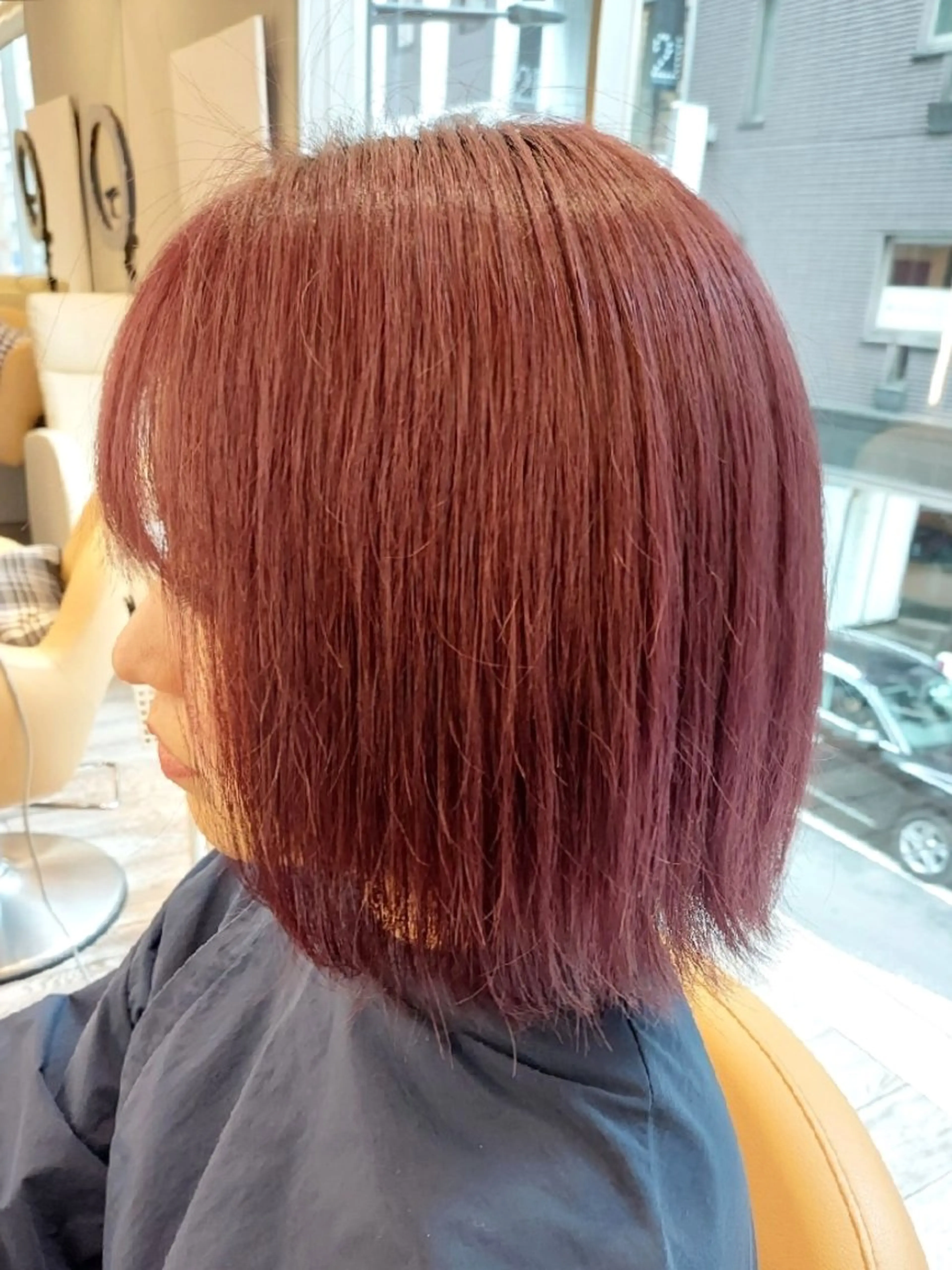 ミディアム CHI KAのヘアスタイル