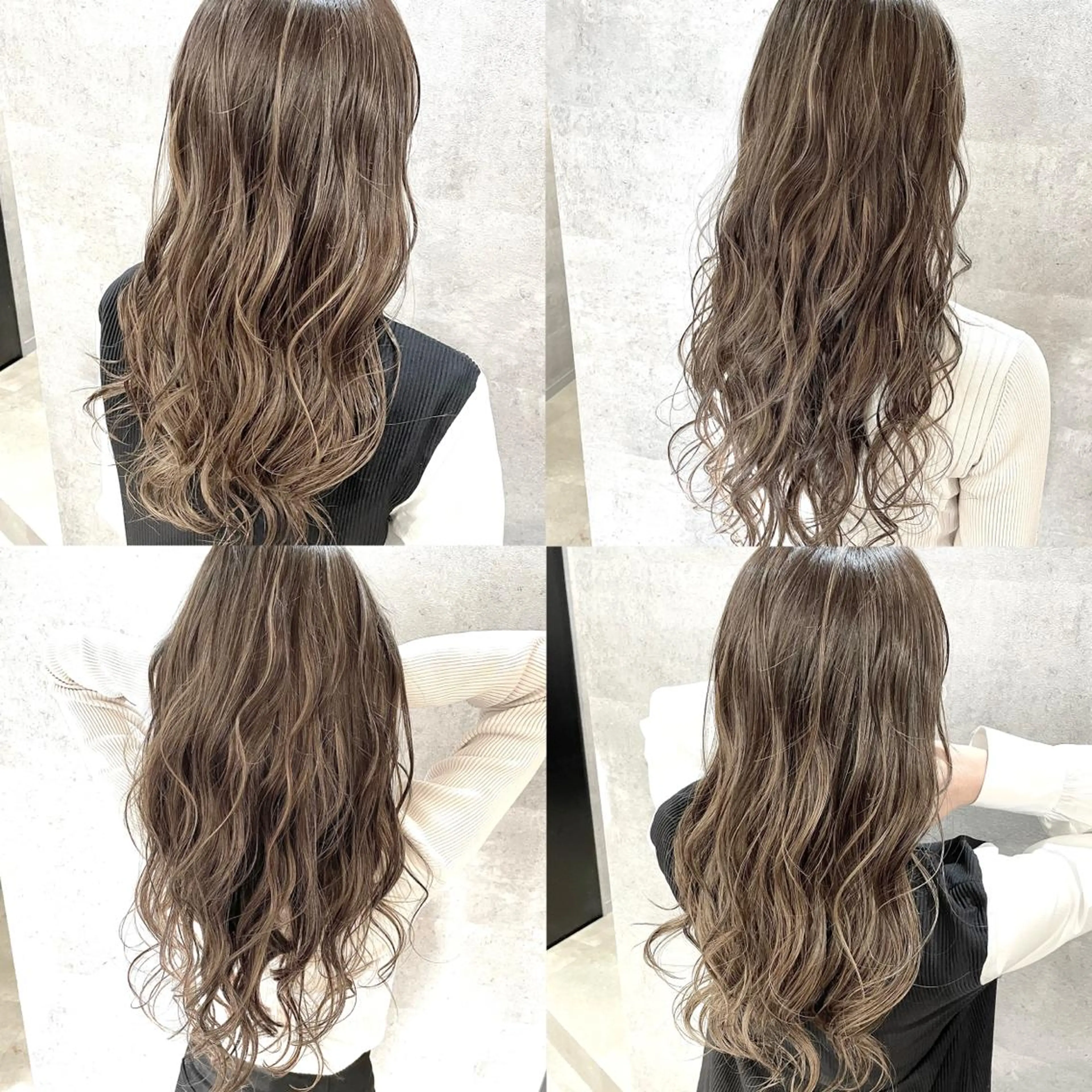 ロング カラー ハイライトカラー ハイライト ✨MiL✨ ✨心斎橋✨のヘアスタイル