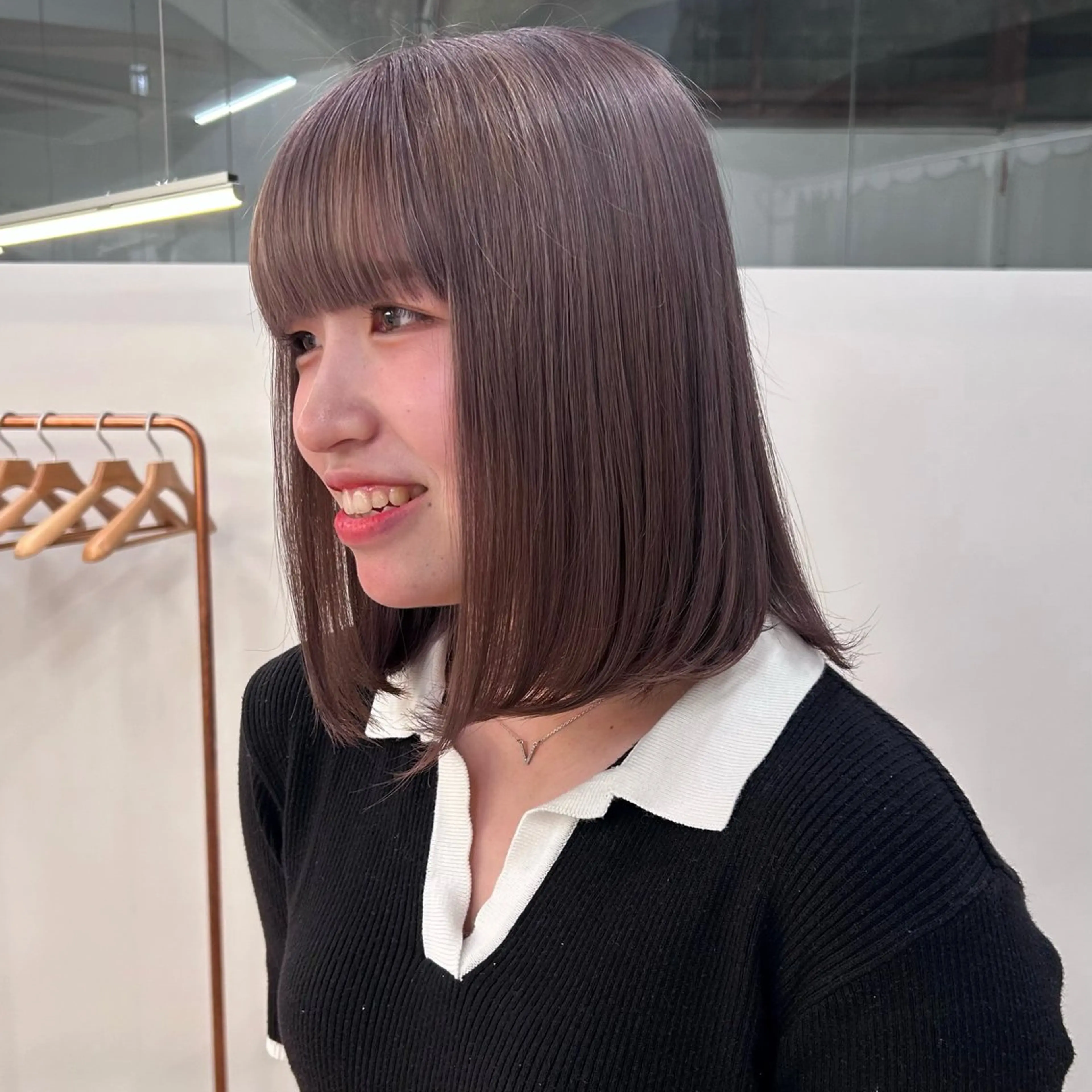 【ダメージレス✨✨】ケアブリーチWカラー🎀+ダメージケアトリートメント🪄の写真