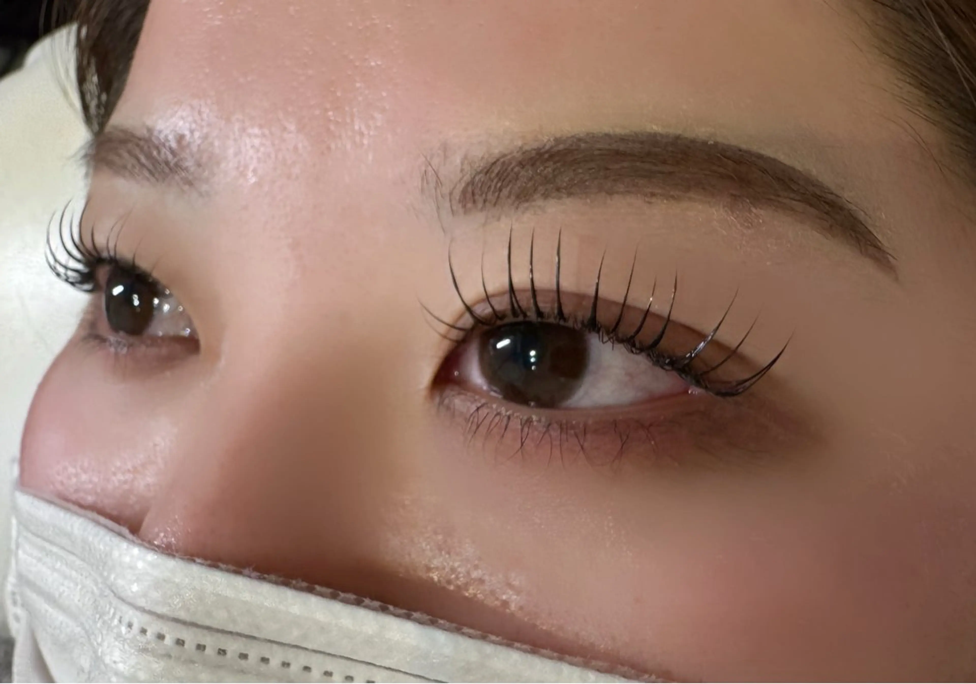 まつ毛パーマ⭐︎束感コーティング仕上げの写真