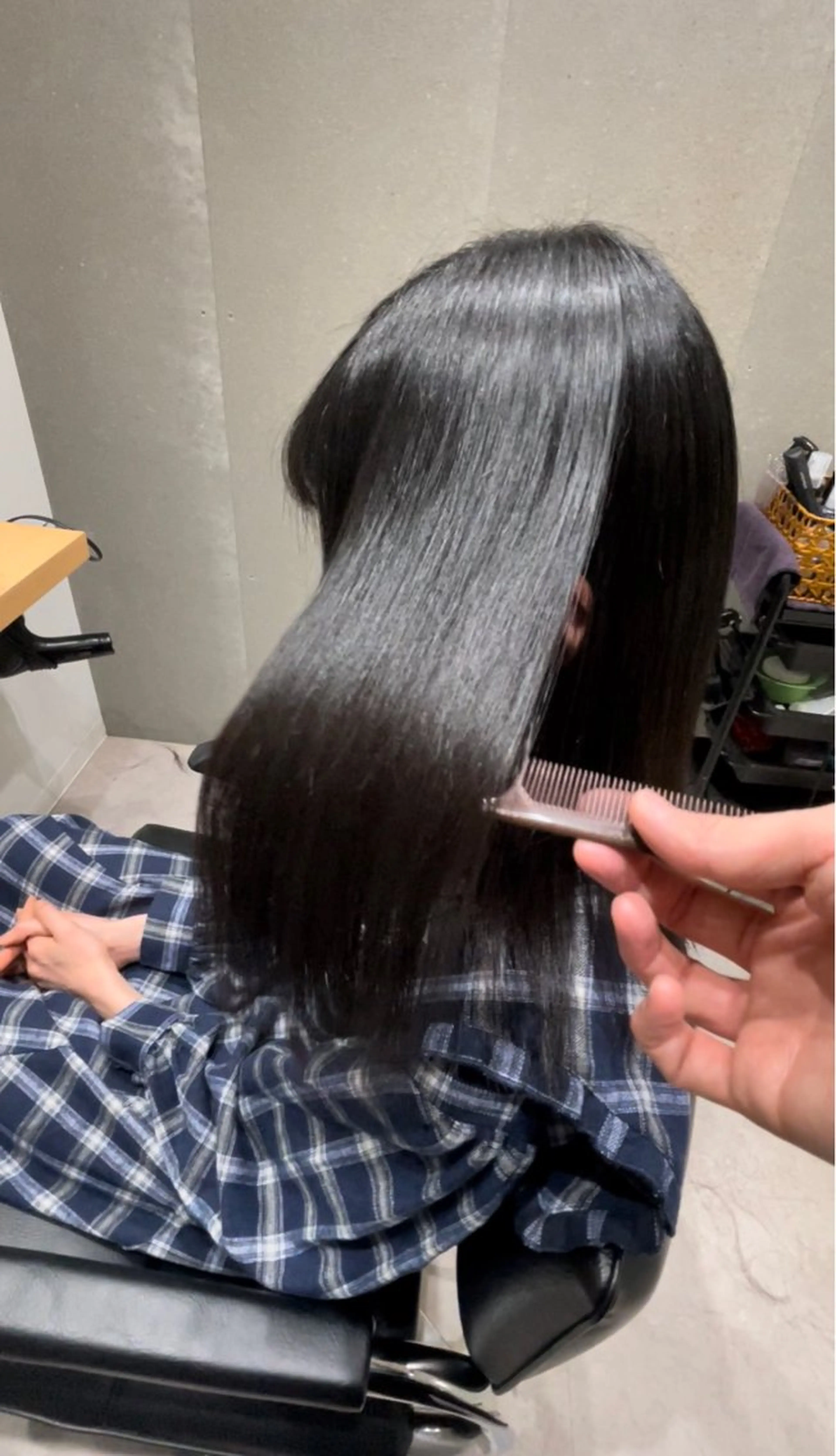 ミディアム 髪質改善 トリートメント カット トリートメント 髪質改善ヘアケア 艶髪特化/上田のヘアスタイル