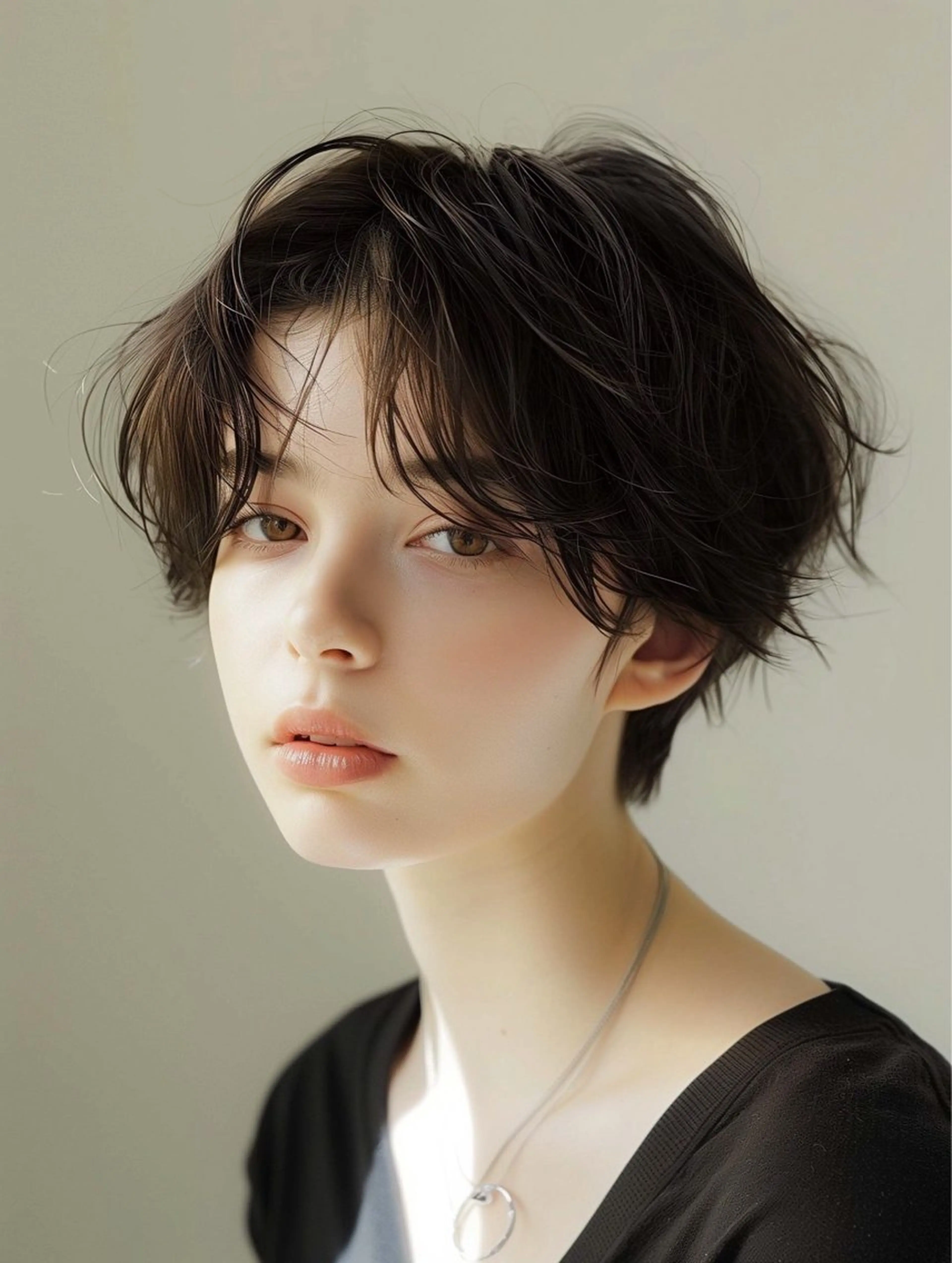 ショート 馬場 佑太のヘアスタイル
