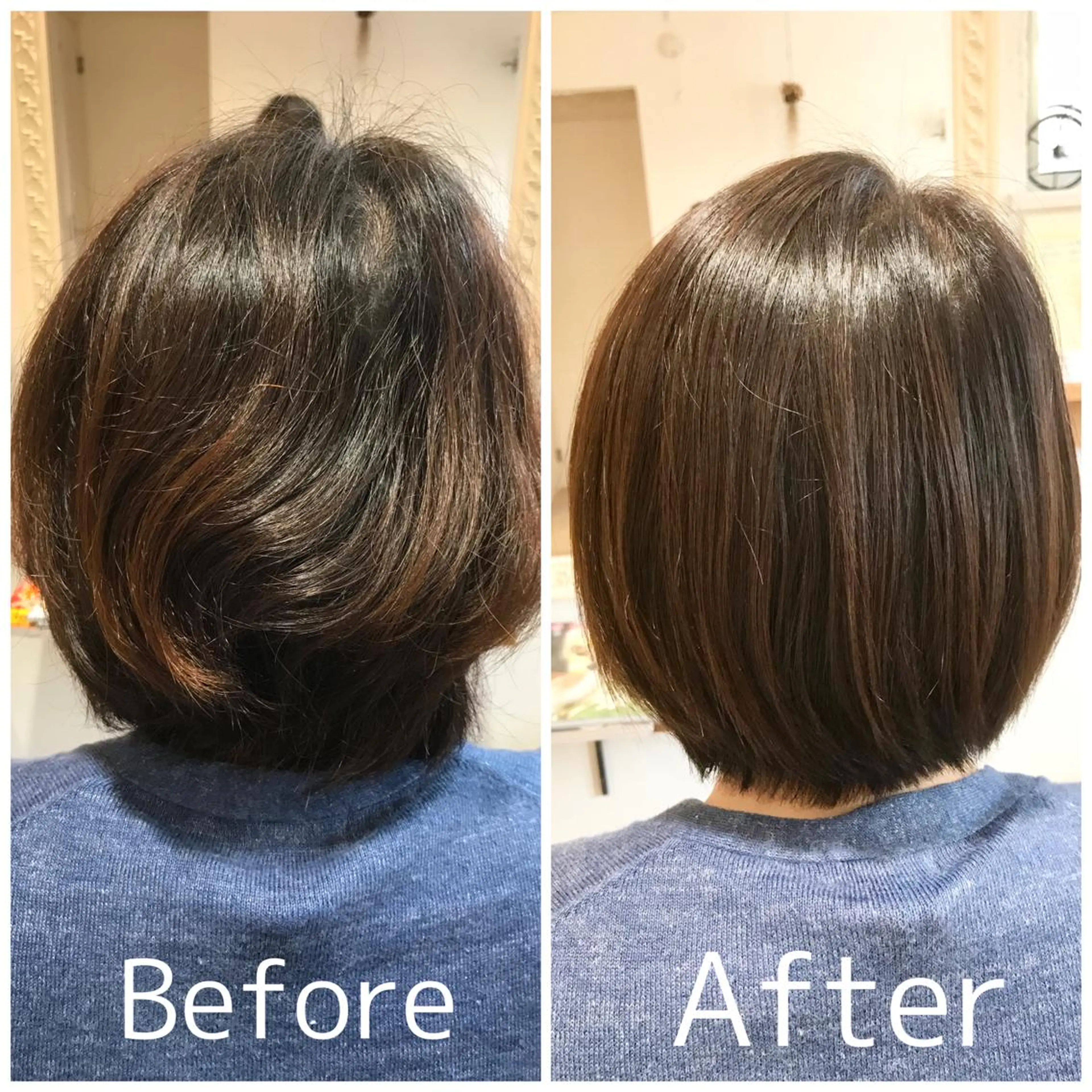 ミディアム atelier RICOのヘアスタイル