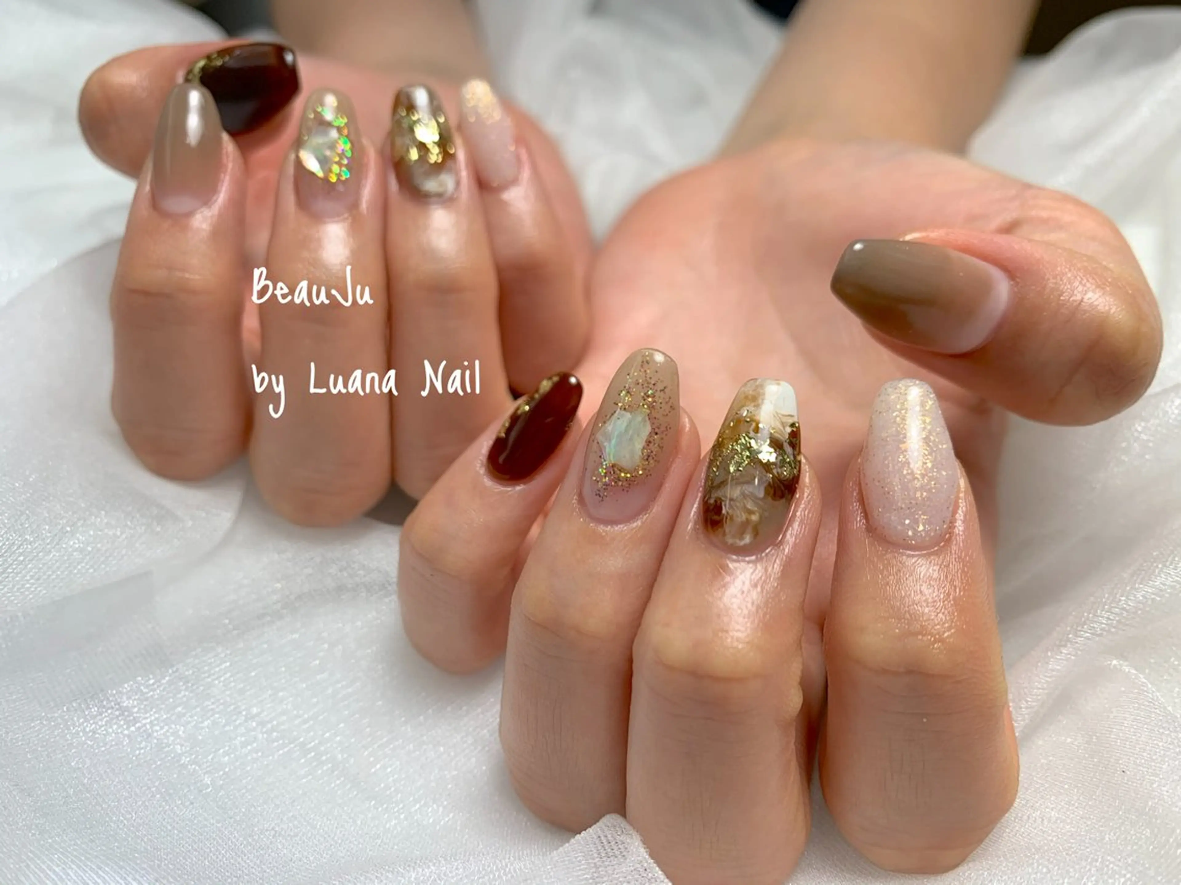 ネイル ハンドネイル BeauJu by Luana Nailのネイルデザイン