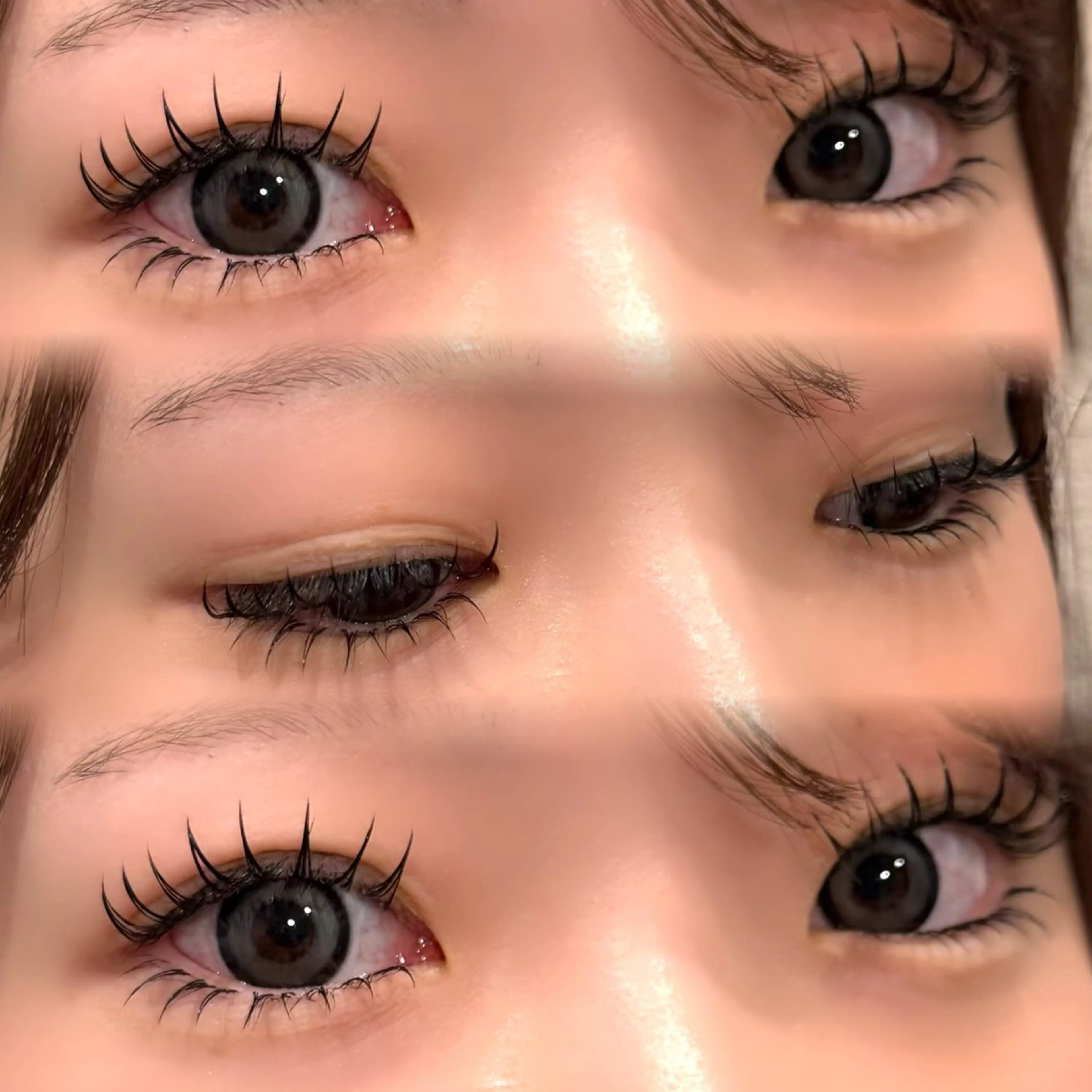 マツエク・マツパ 付け放題 フラットラッシュ マツエク ‪N by.‪🔆‬ natsumiのマツエク・マツパデザイン