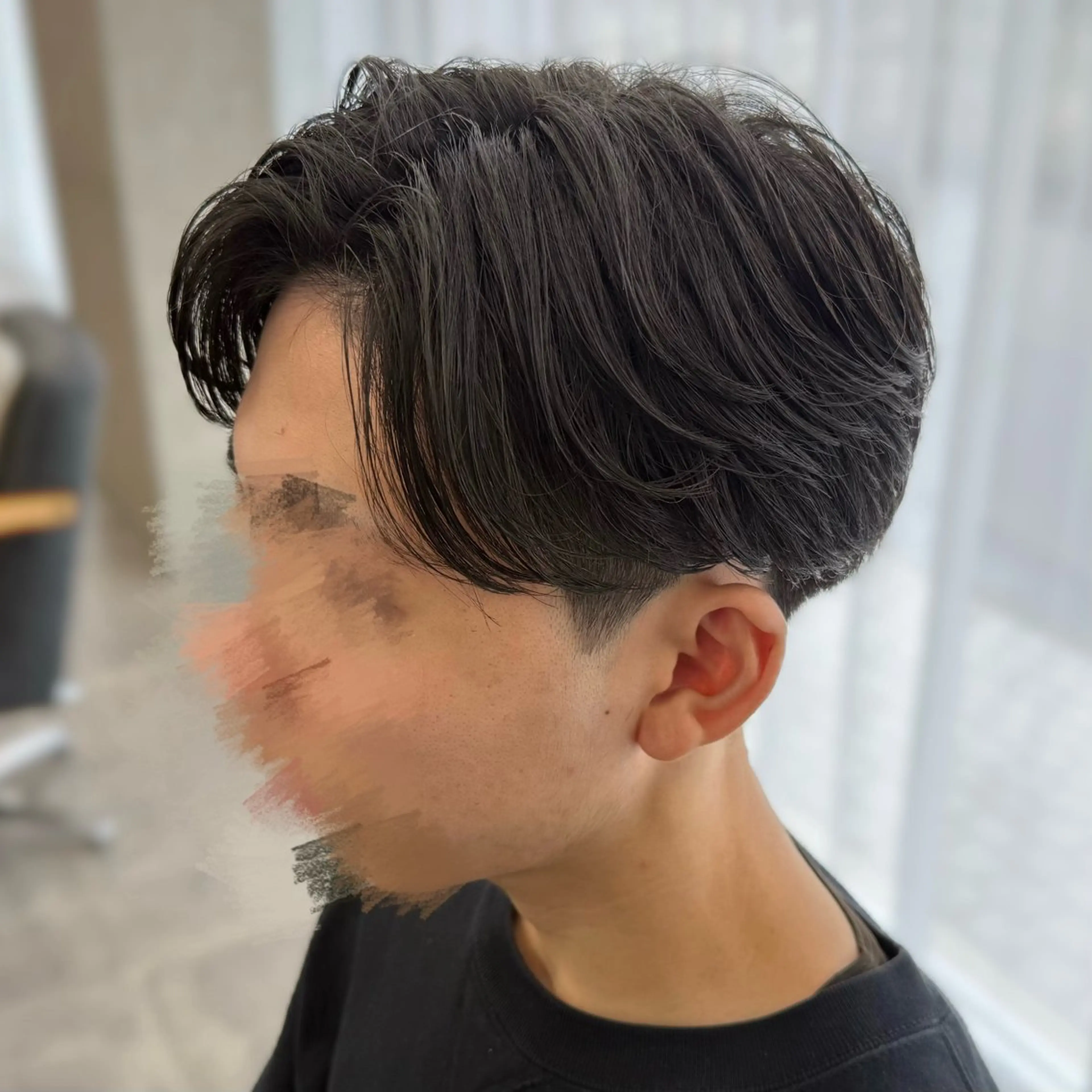 パーマ メンズ センターパート メンズパーマ ニュアンスパーマ パーマ  楓🍁COQU ✂︎men's限定のヘアスタイル