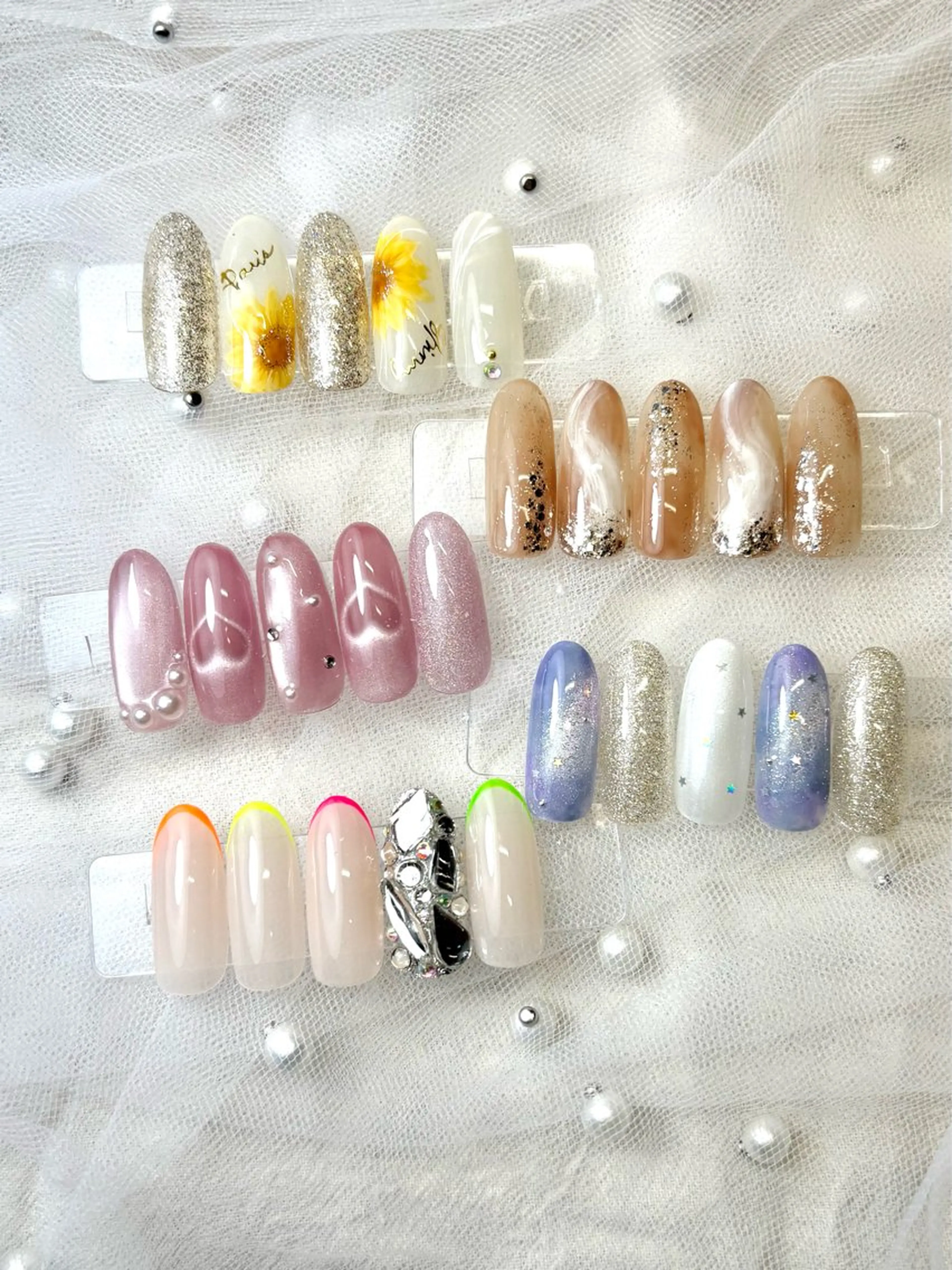 ✿リピーター様✿【サンプルコース】※サンプルからデザインをお選びください！カラーチェンジOK🙆‍♀️他店オフ￥500-の写真