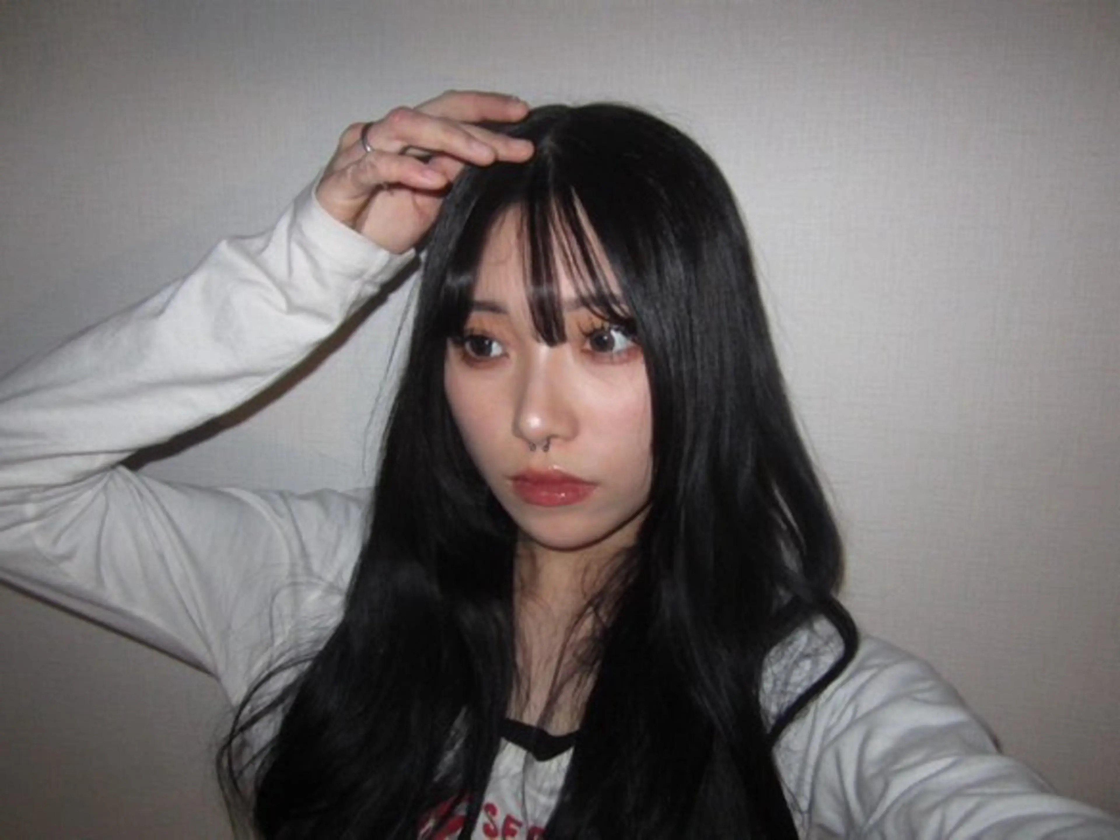 ロング レイヤーカット カワイ ヒトシ☀️ #韓国メンズヘアのヘアスタイル