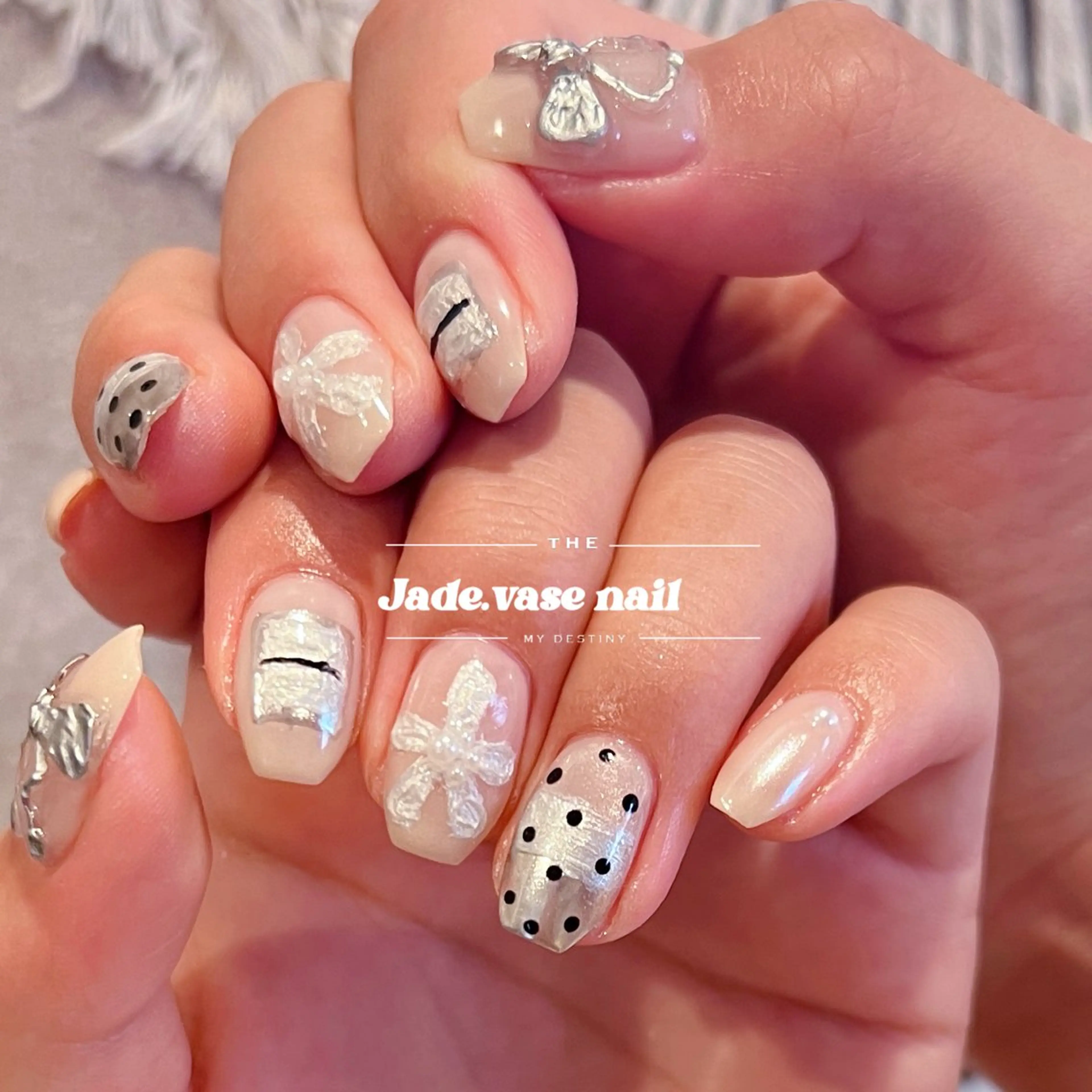 ネイル ハンドネイル ✰Jade.vase 银座のネイルデザイン