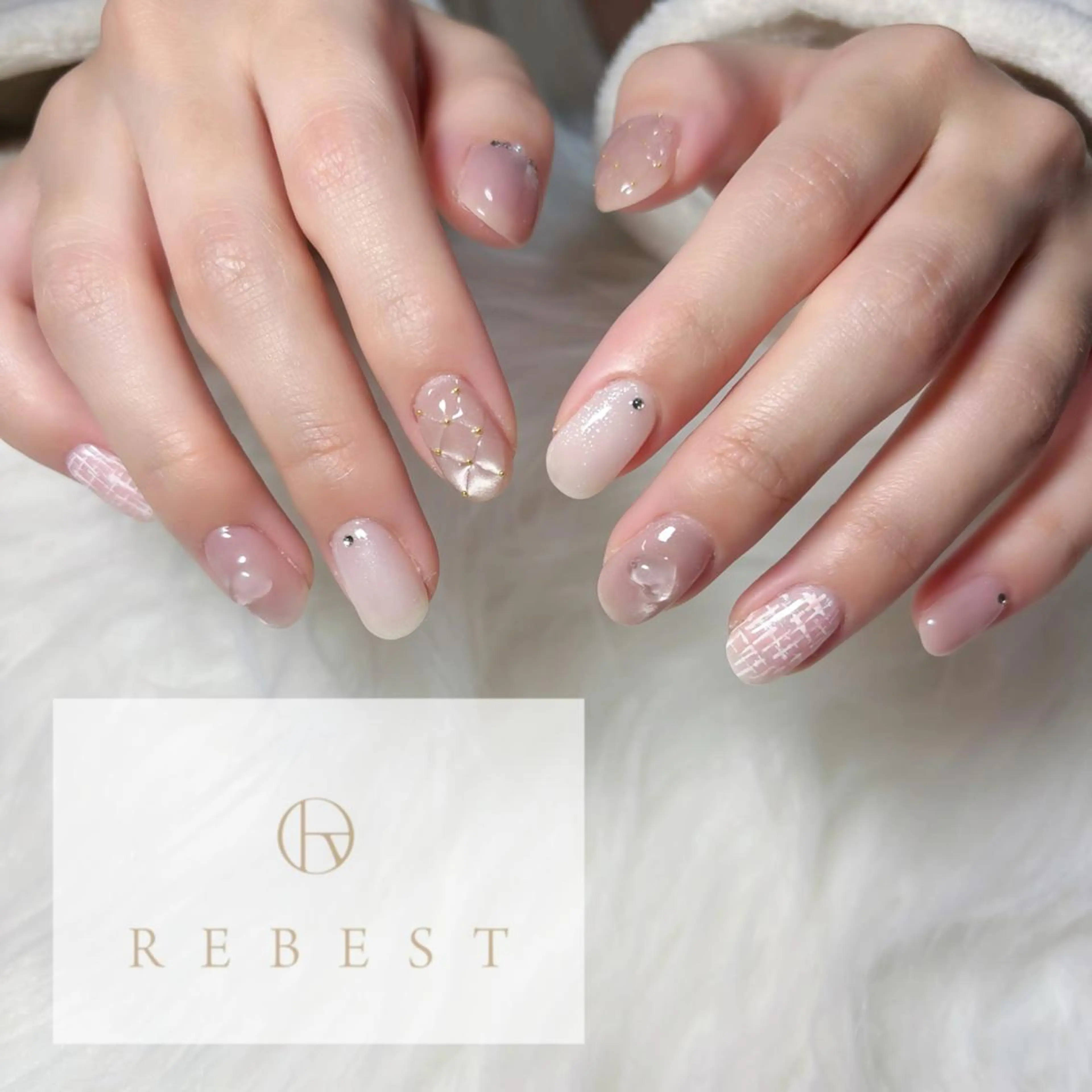 ネイル ハンドネイル REBEST 天王寺のネイルデザイン