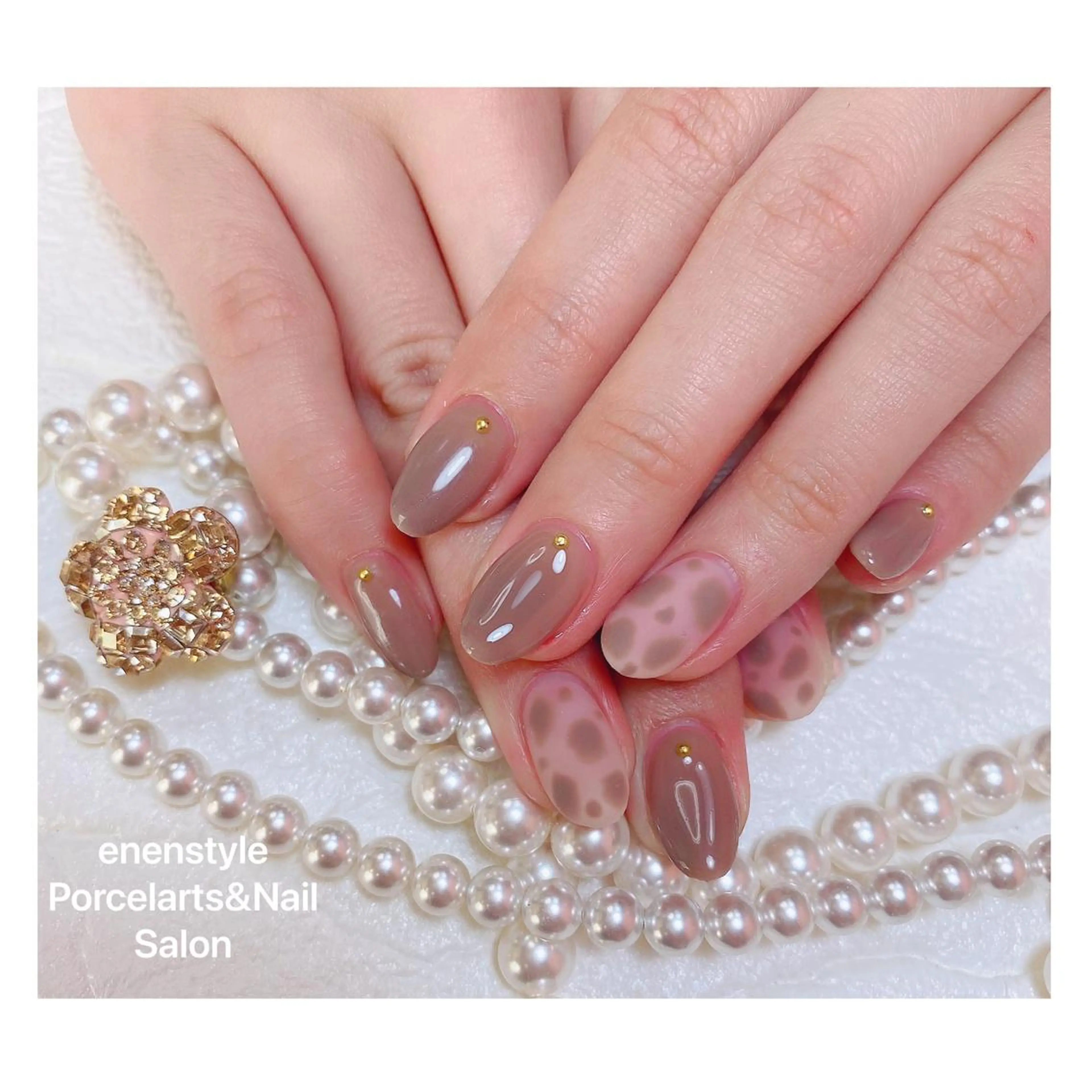 ショート ネイル ハンドネイル 👑enen style👑のネイルデザイン