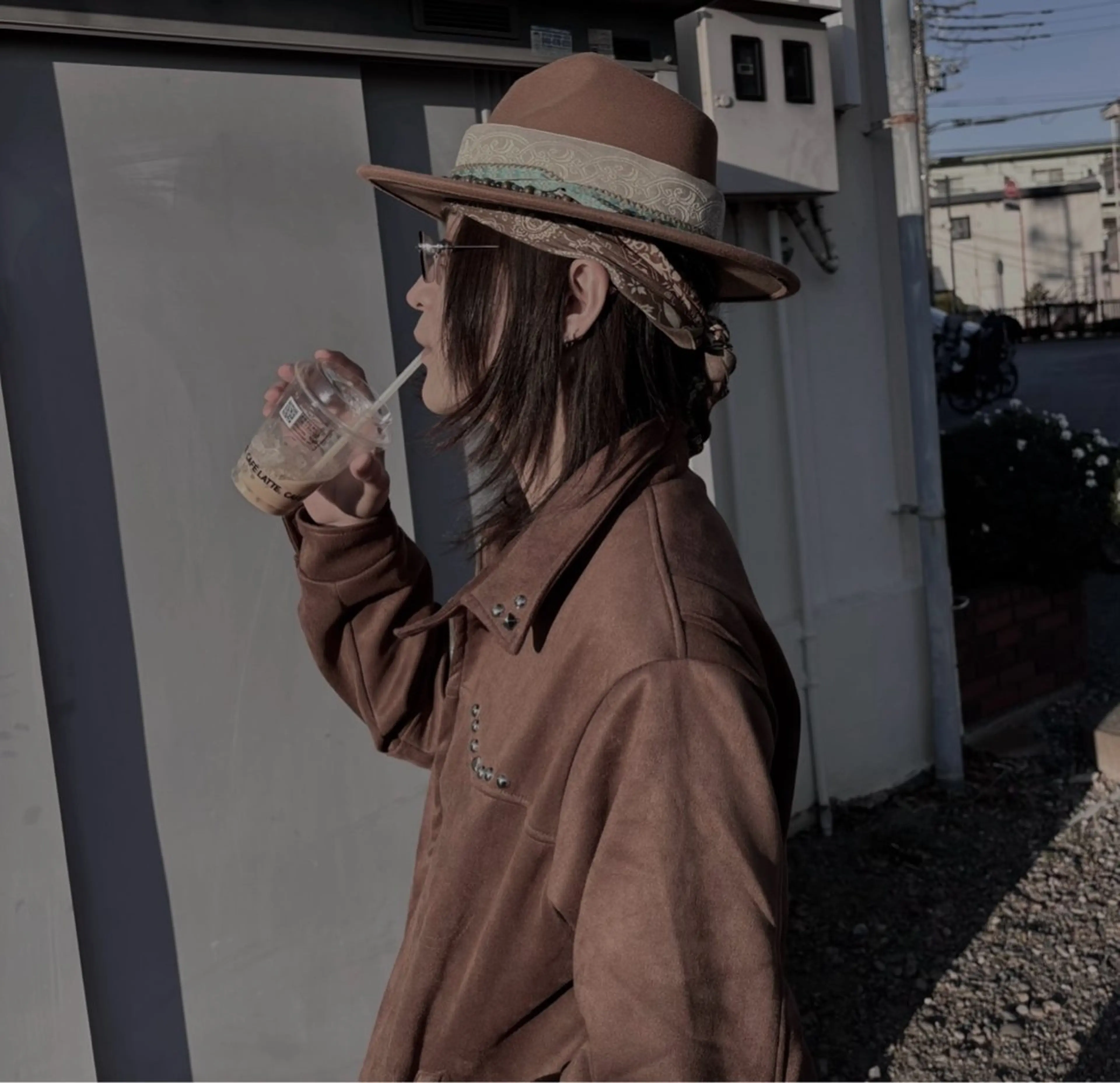 セミロング メンズ 縮毛矯正 カット 縮毛矯正 メンズカット特化🐺 メンズウルフ/置塩祥のヘアスタイル