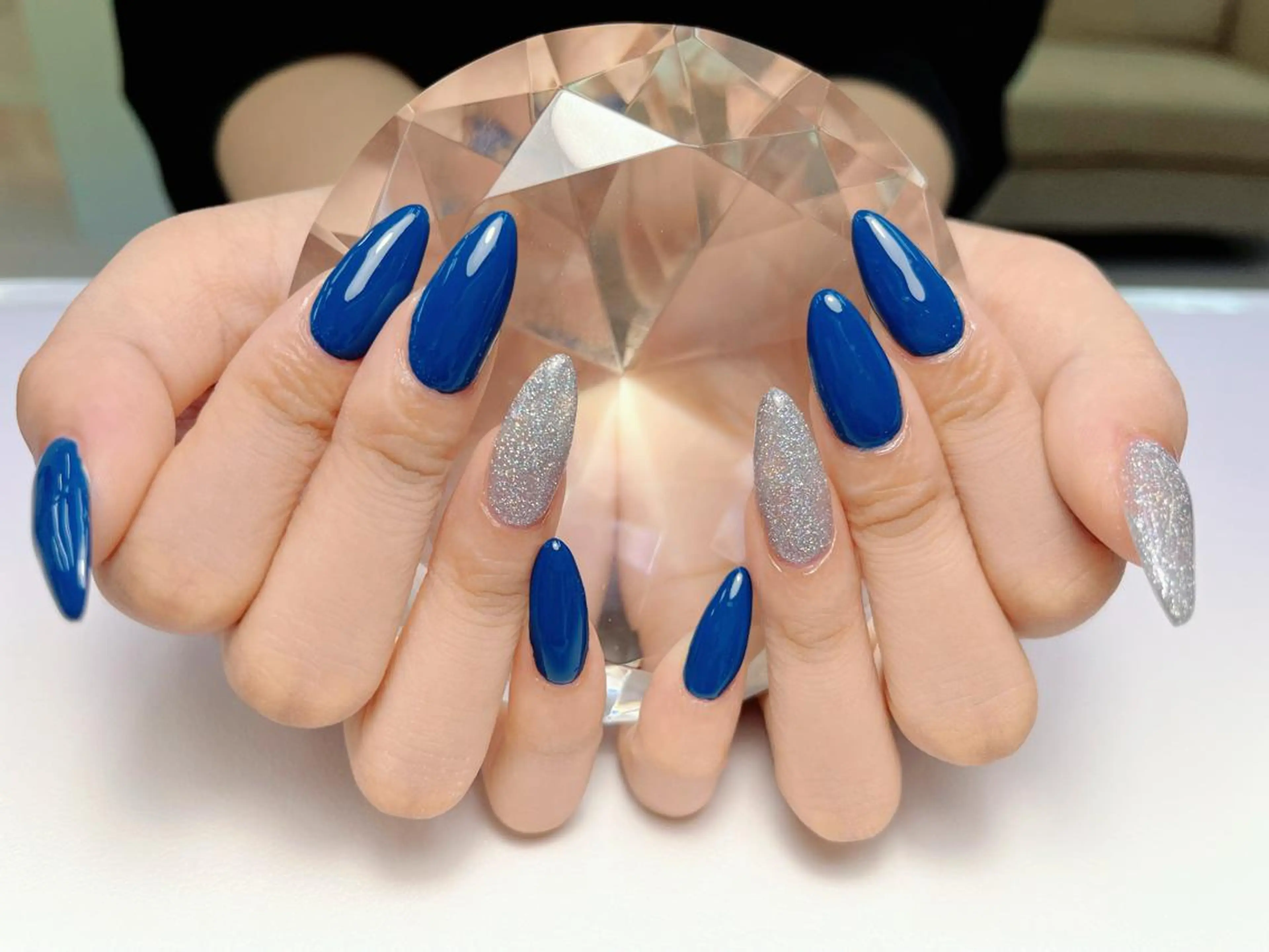 ネイル ラメ(グリッター) ハンドネイル Floria nail salonのネイルデザイン