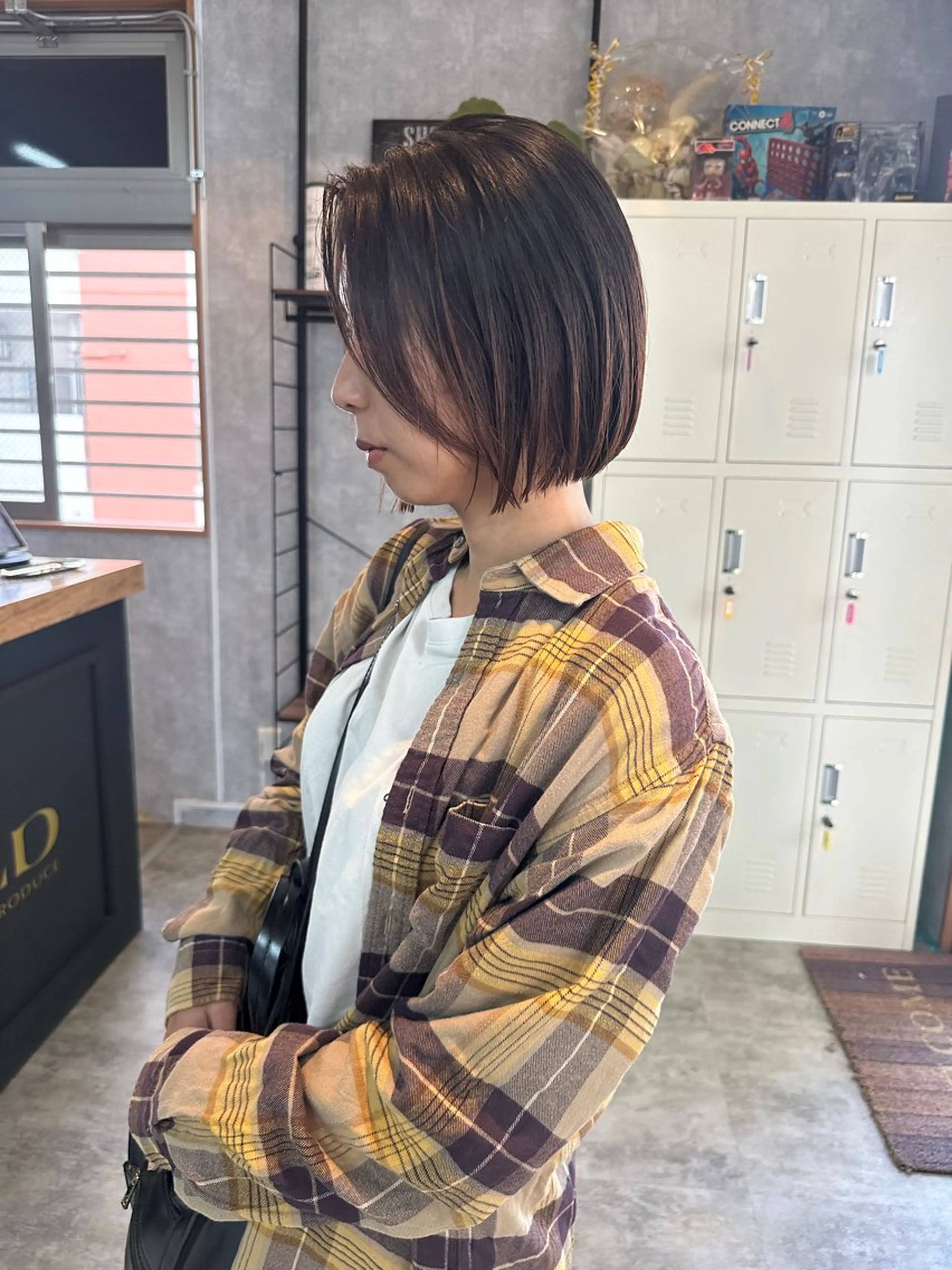 ショート 切りっぱなしボブ ショートボブ ハンサムショート 丸みショート ボブ カット トリートメント C’LD hair  produce /シールドヘア所属・モテ髪/ボブ/ショー ト/アダチフウトのヘアスタイル