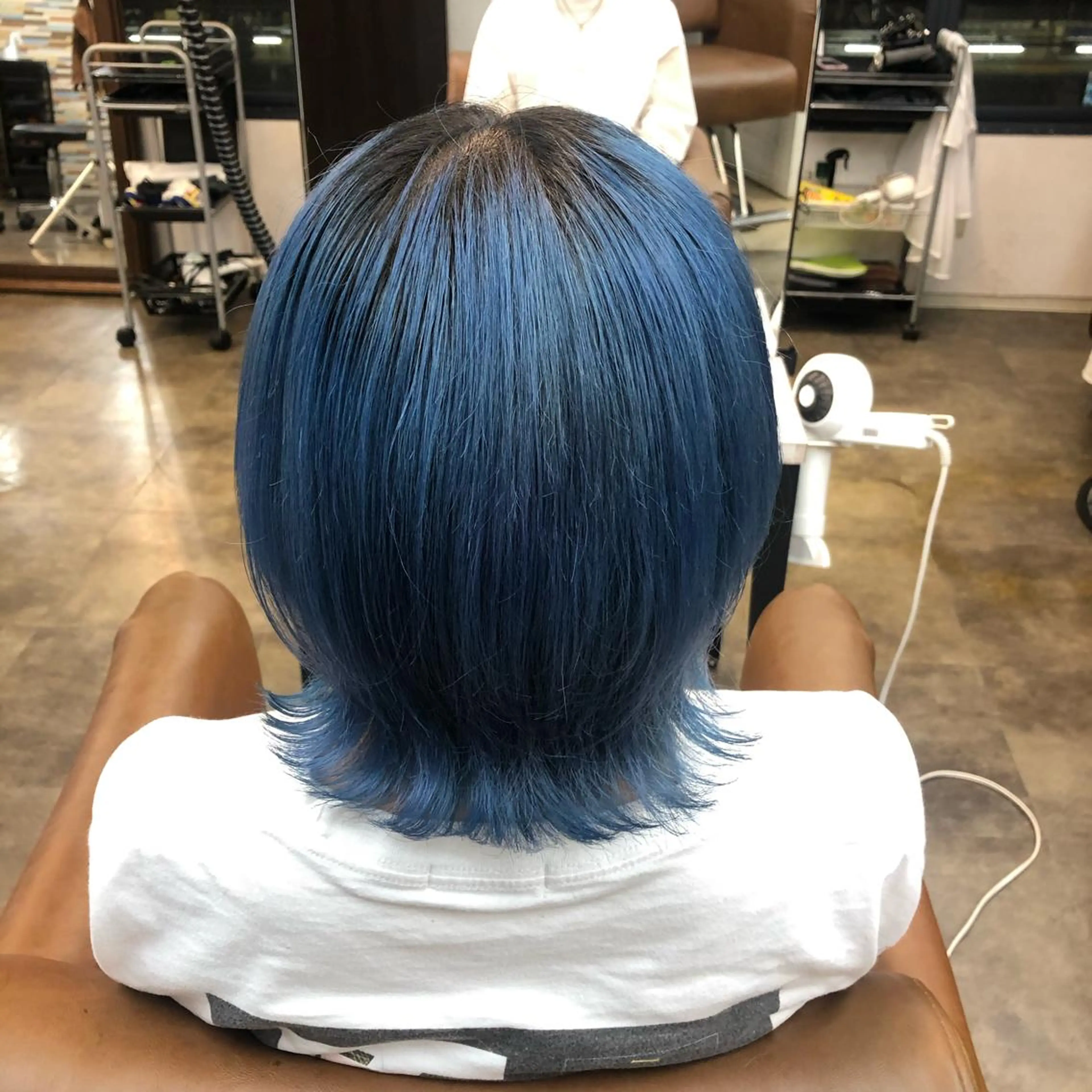 ミディアム ボブ ウルフカット HINATA ひなたのヘアスタイル