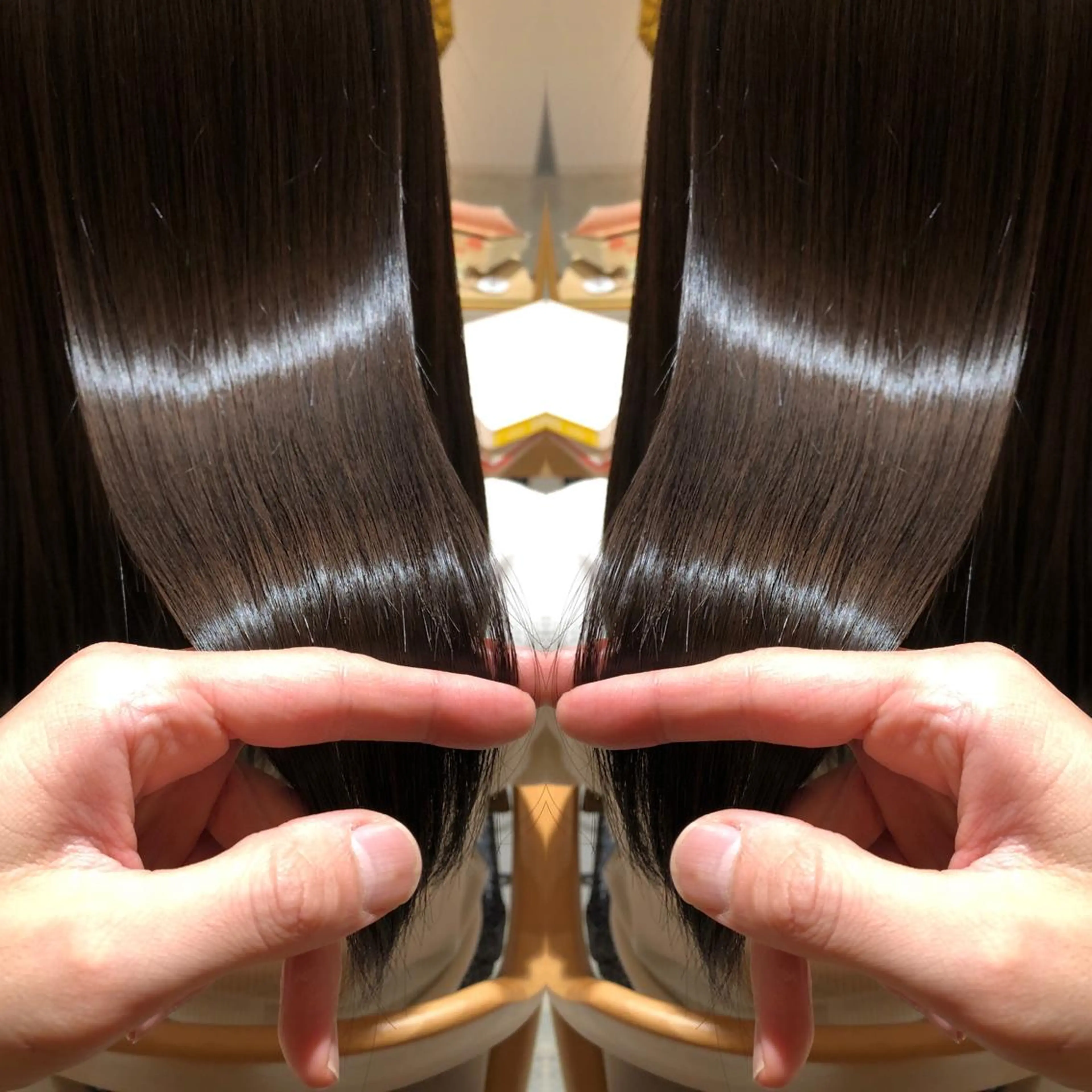 ミディアム ✨髪質改善　美髪✨ 縮毛　井上 大誠のヘアスタイル