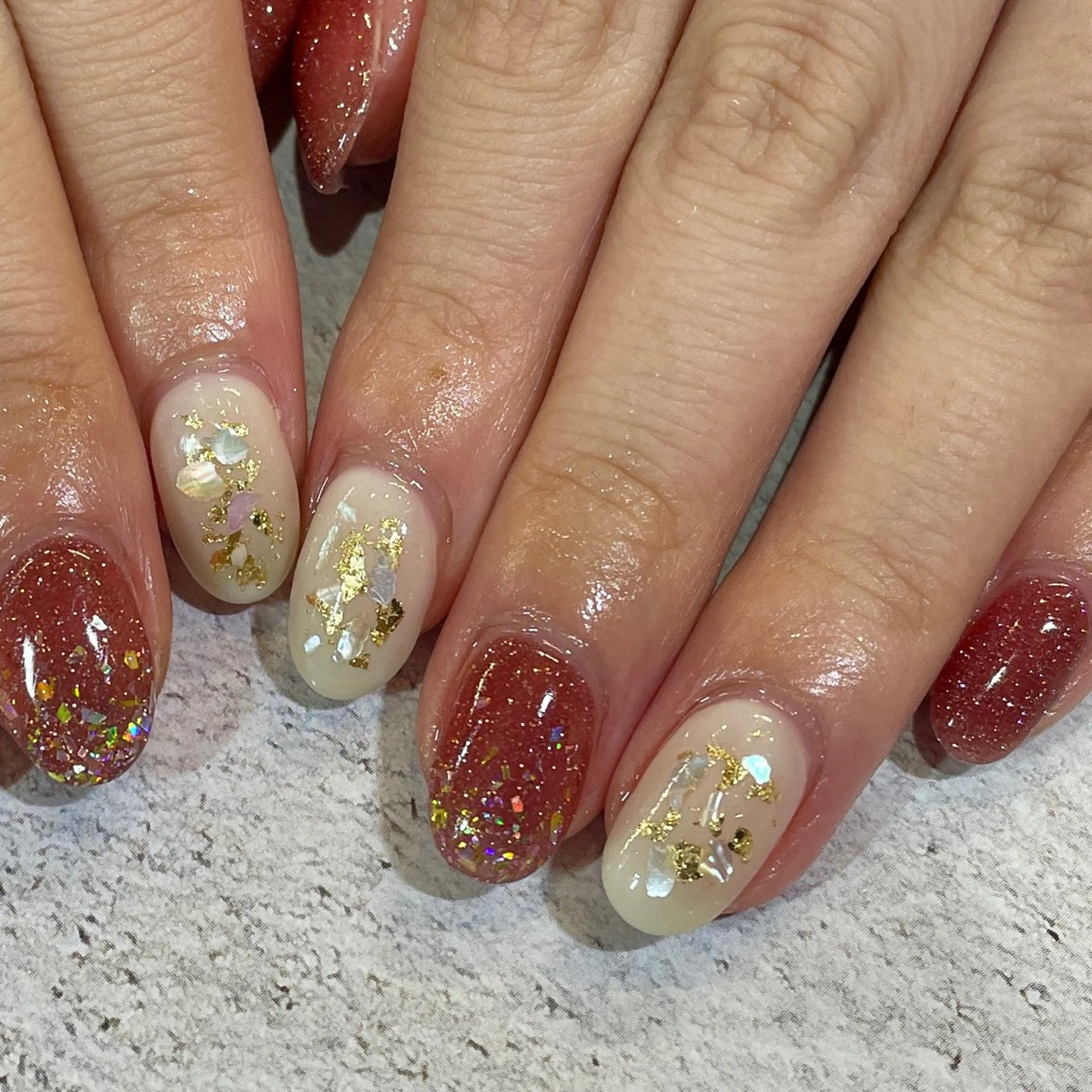 ネイル ハンドネイル LUNI所属・LUNI 久屋大通 ˚✧₊⁎/ yuriのネイルデザイン