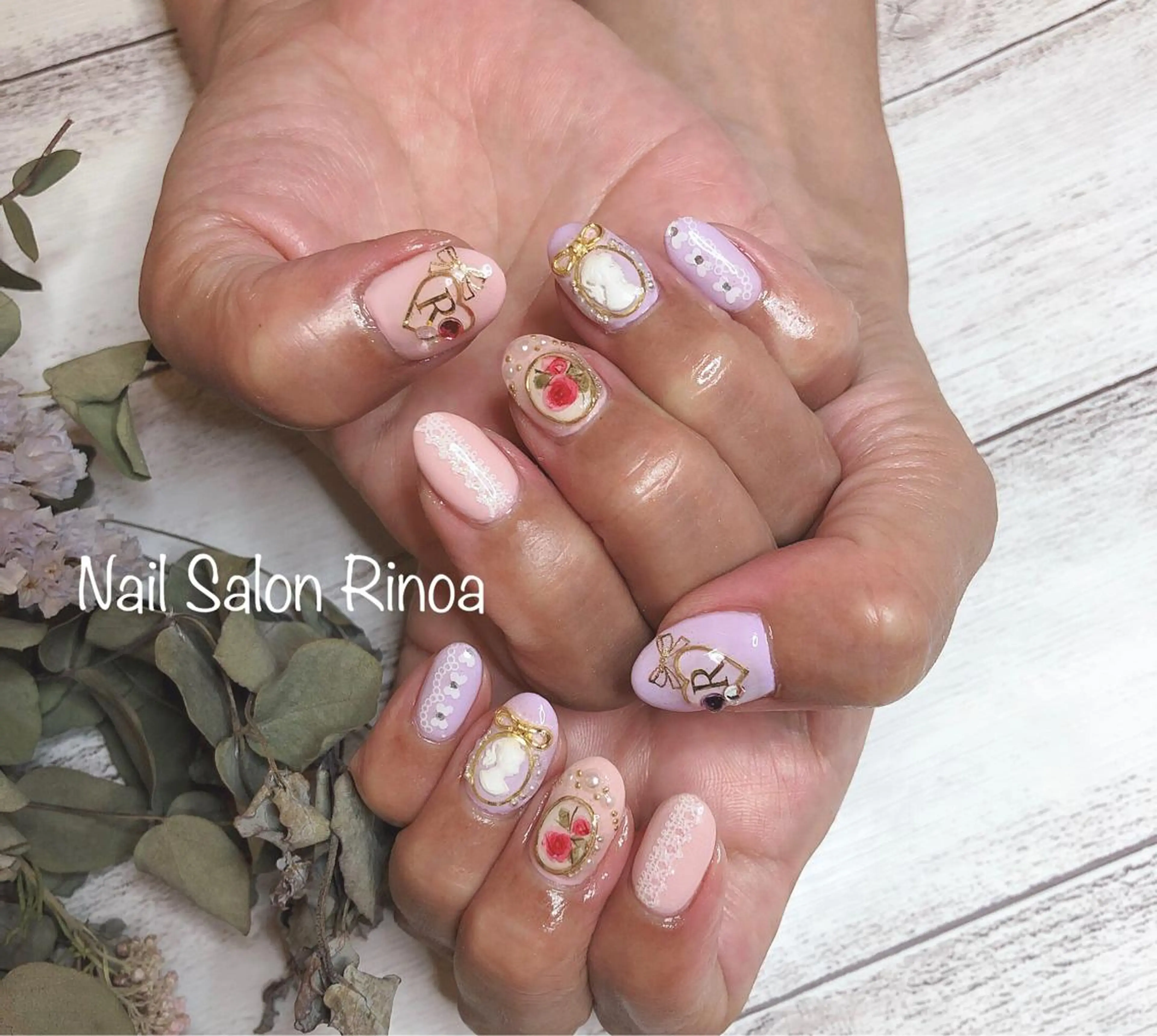 ネイル Nail Salon Rinoaのネイルデザイン