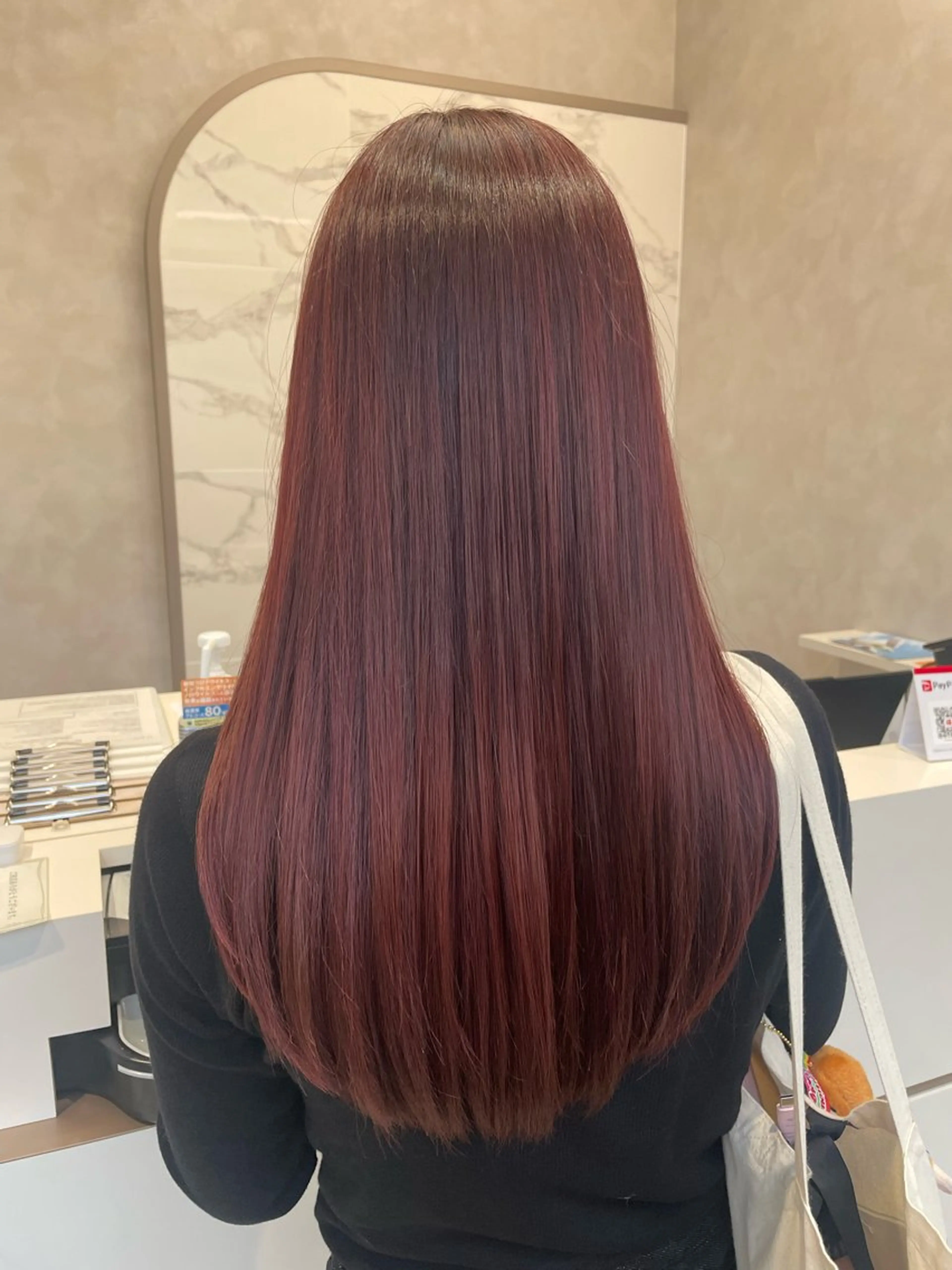 ロング カラー ブリーチ ダブルカラー ブリーチなしカラー 🫖Eleanor Aya🥞のヘアスタイル