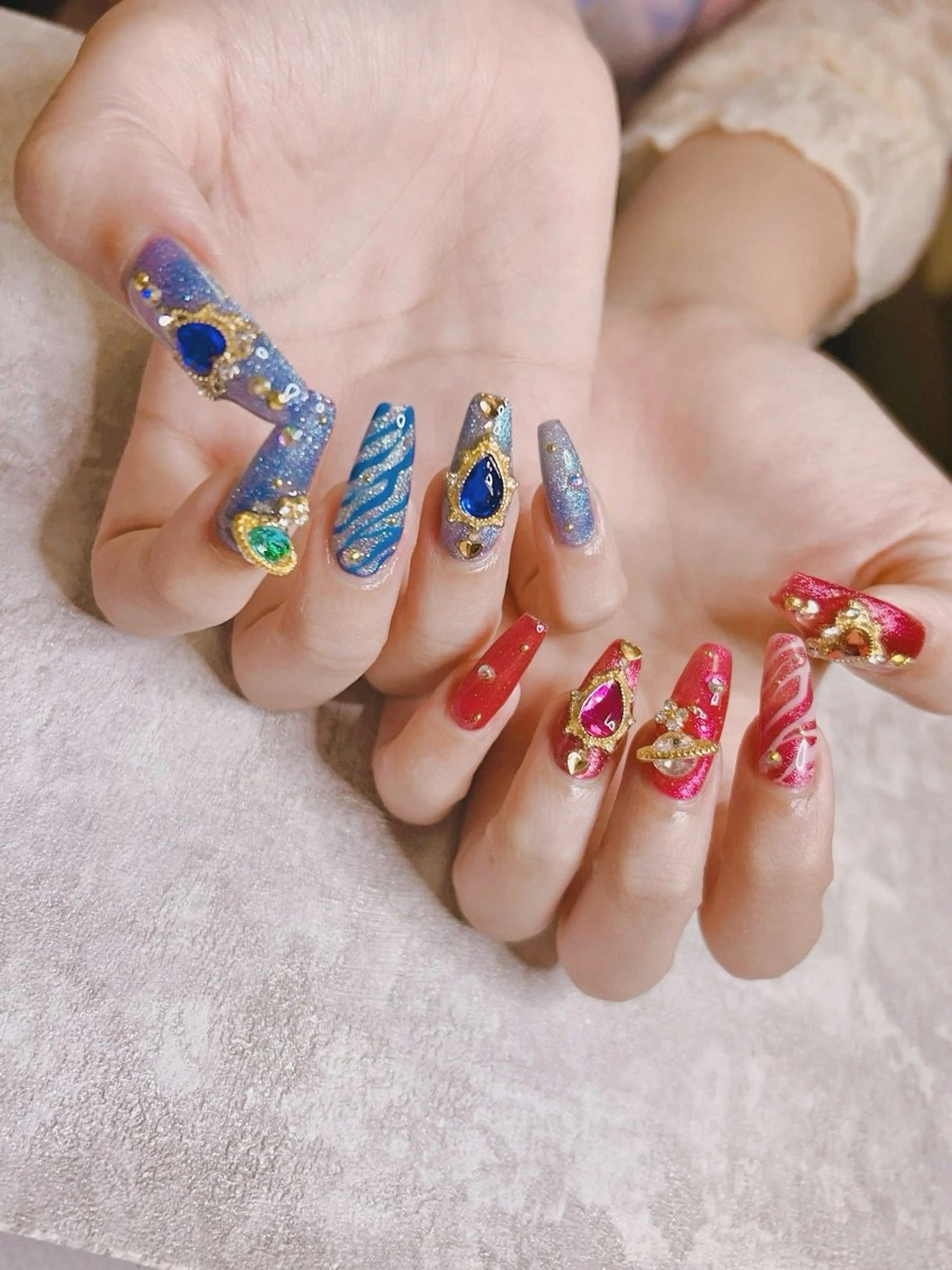 ネイル ハンドネイル NOI ROUGEのネイルデザイン