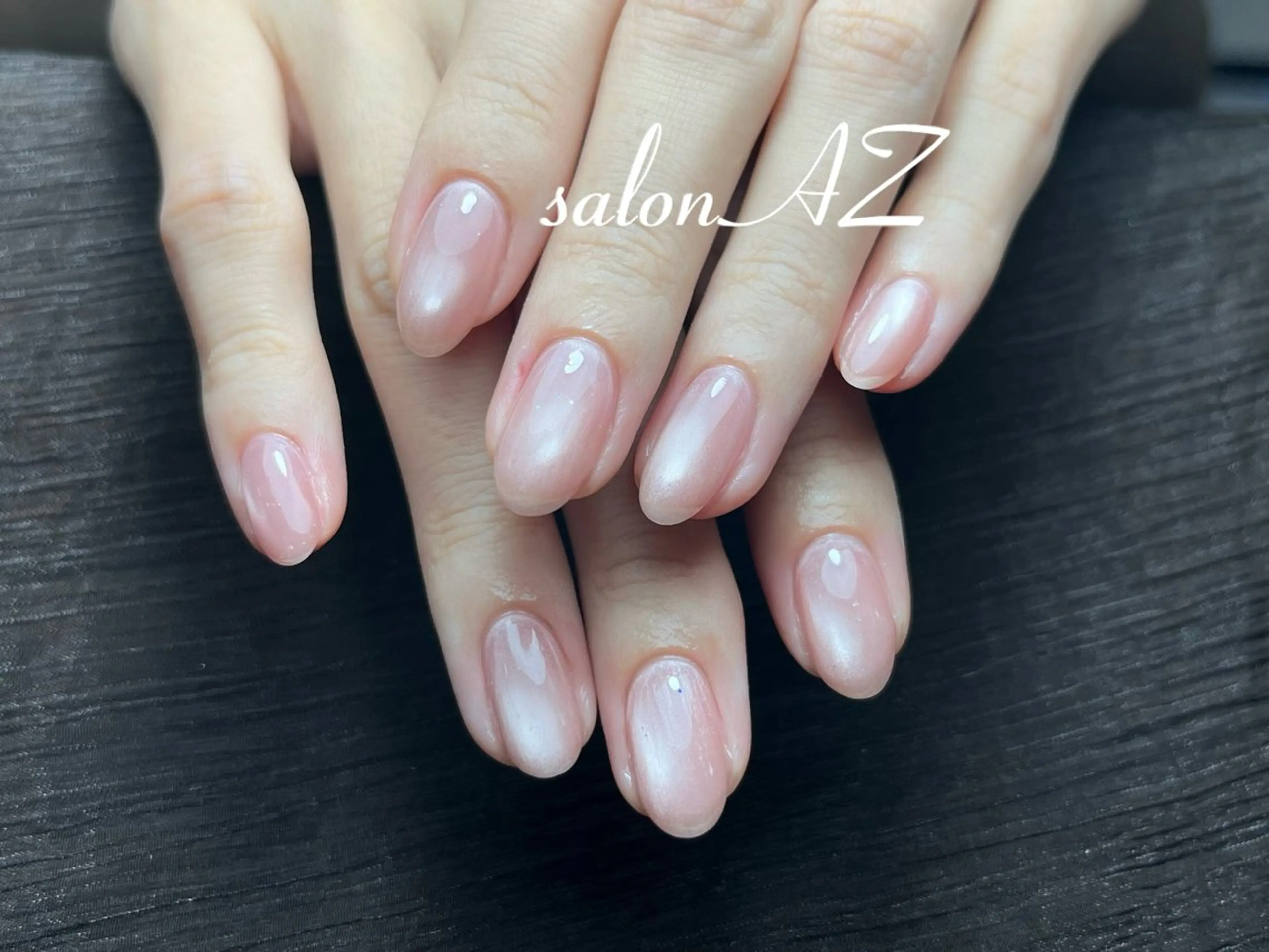 ネイル アートネイル 長さ出し フットネイル フレンチネイル ジェルネイル salon AZのネイルデザイン